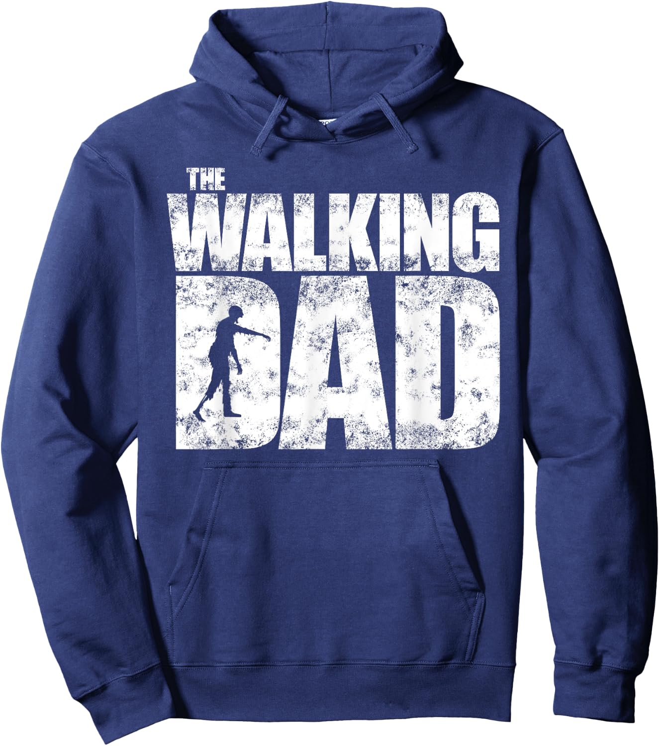 Funny Halloween Zombie for Dad Father Men Spooky Scary Hoodie - Hoodie | Navy