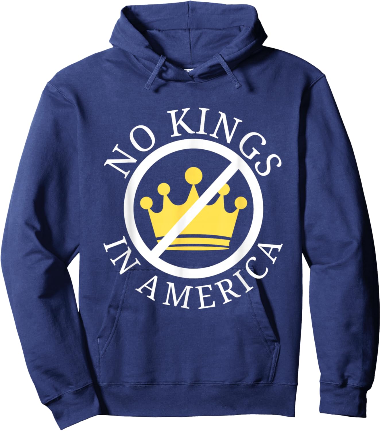 No Kings In America Democracy Court Ruling Saying Hoodie - Hoodie | Navy