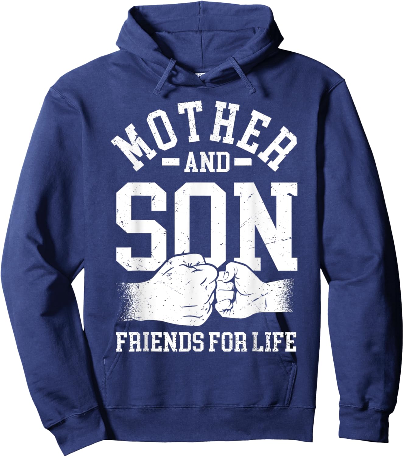 Mother And Son Friends For Life Mom Matching Mother Son Hoodie - Hoodie | Navy