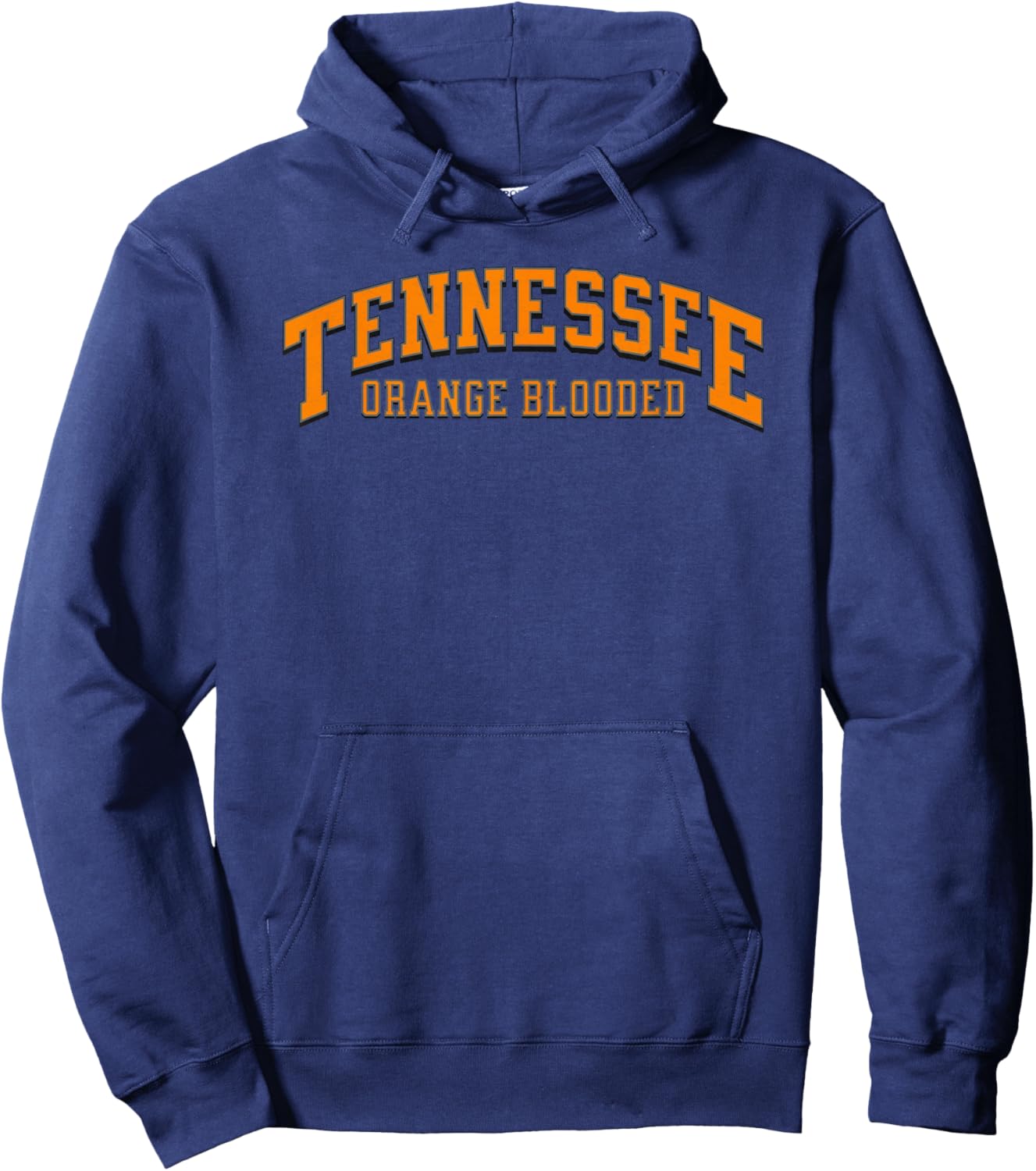 Classic Tennessee Orange Blooded, Tennessee Fan Hoodie - Hoodie | Navy