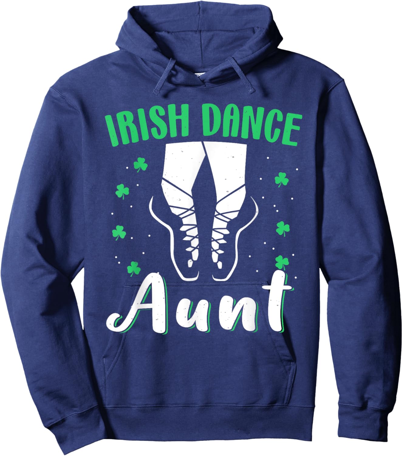 Irish Dance Girls Reel Girls For Aunt St Patricks Day Irish Hoodie - Hoodie | Navy