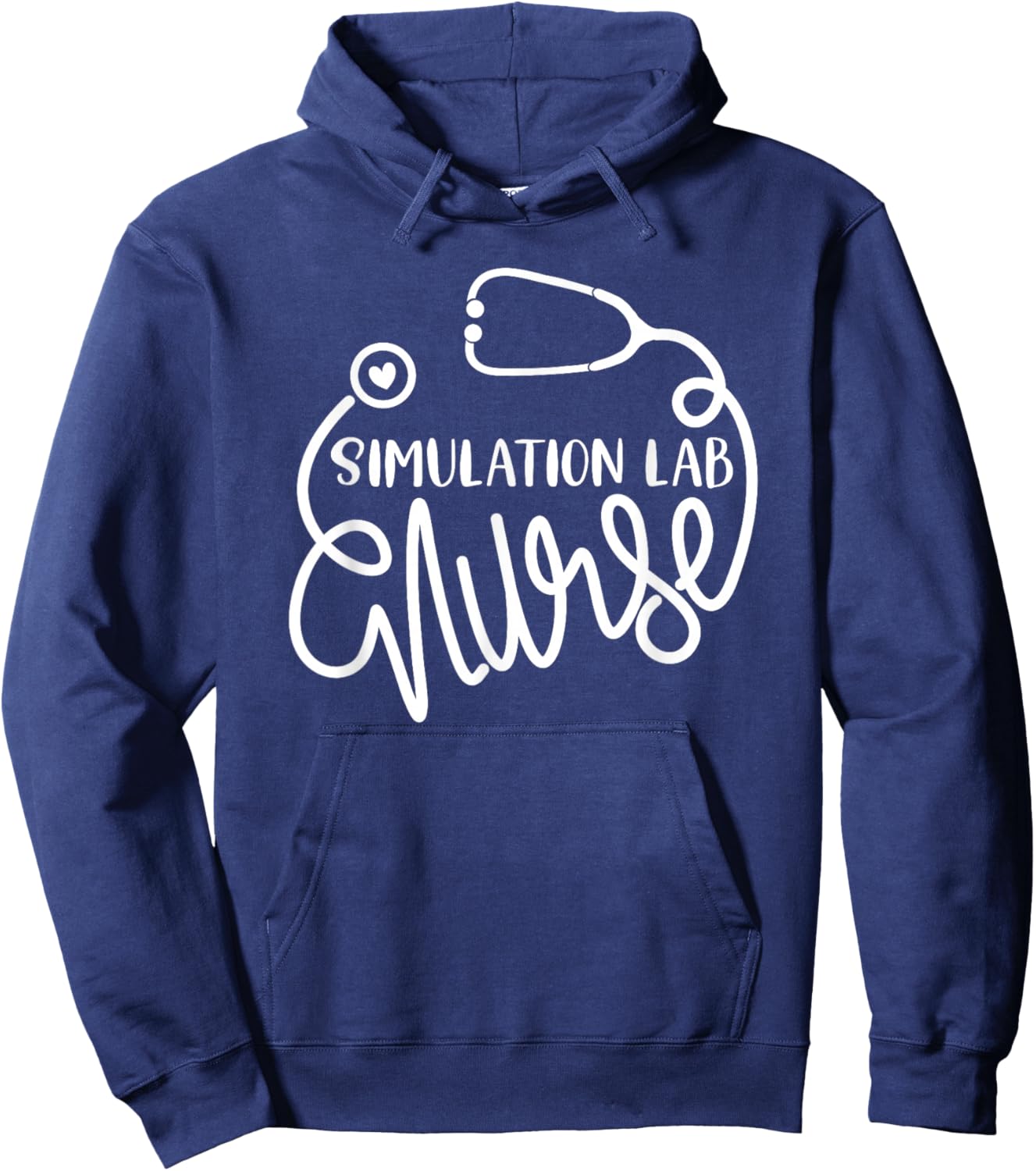 Simulation Lab Nurse Cute Simulation Nursing Department RN Hoodie - Hoodie | Navy
