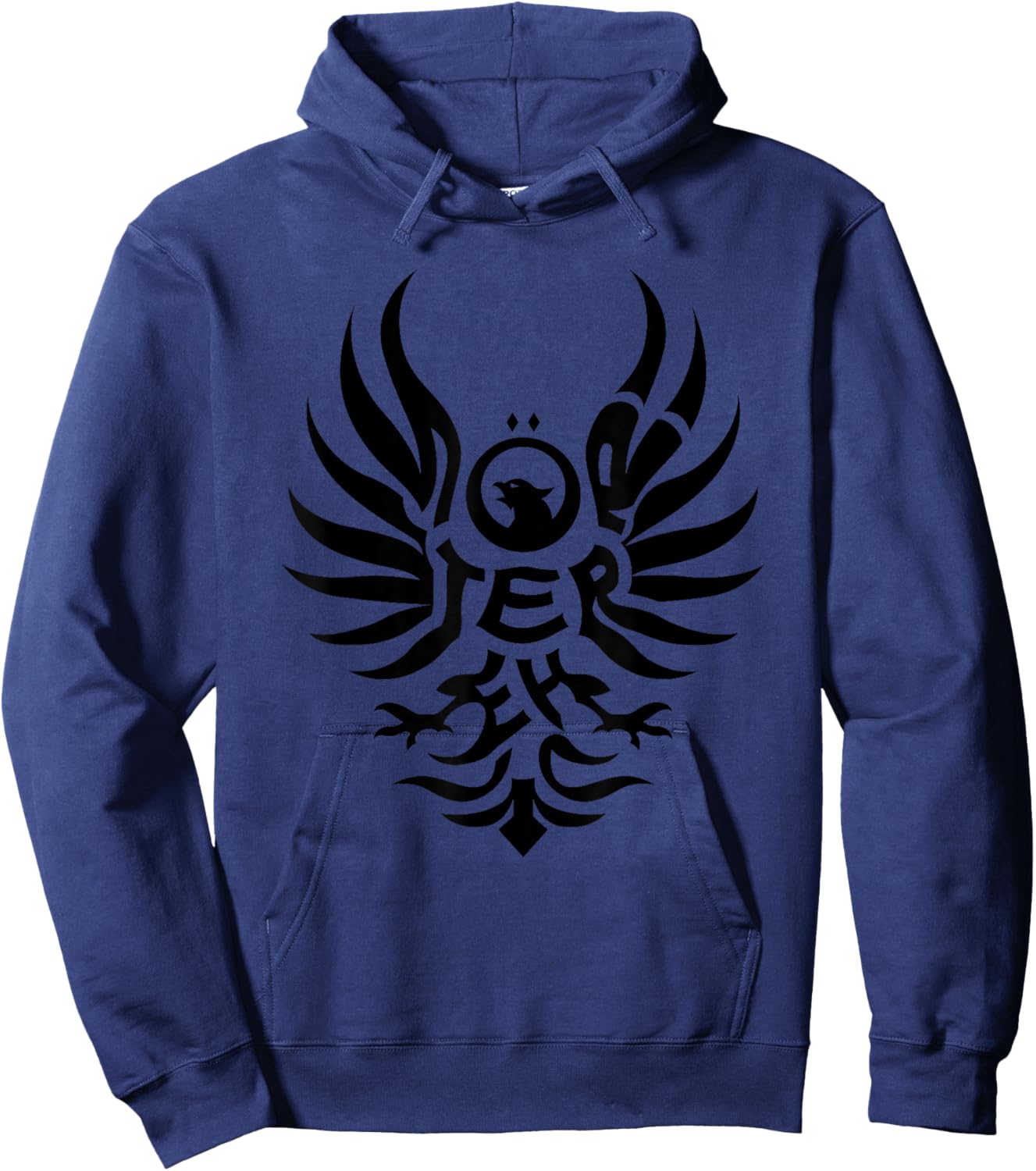 Austria Coat of Arms Eagle Word Art Österreich Animal Hoodie - Hoodie | Navy