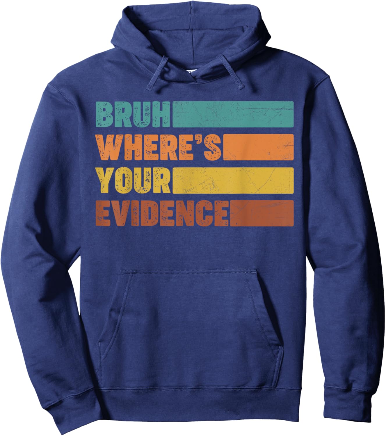 Prove It Text Evidence Cite Your Evidence English Teachers Women Kids Hoodie - Hoodie | Navy