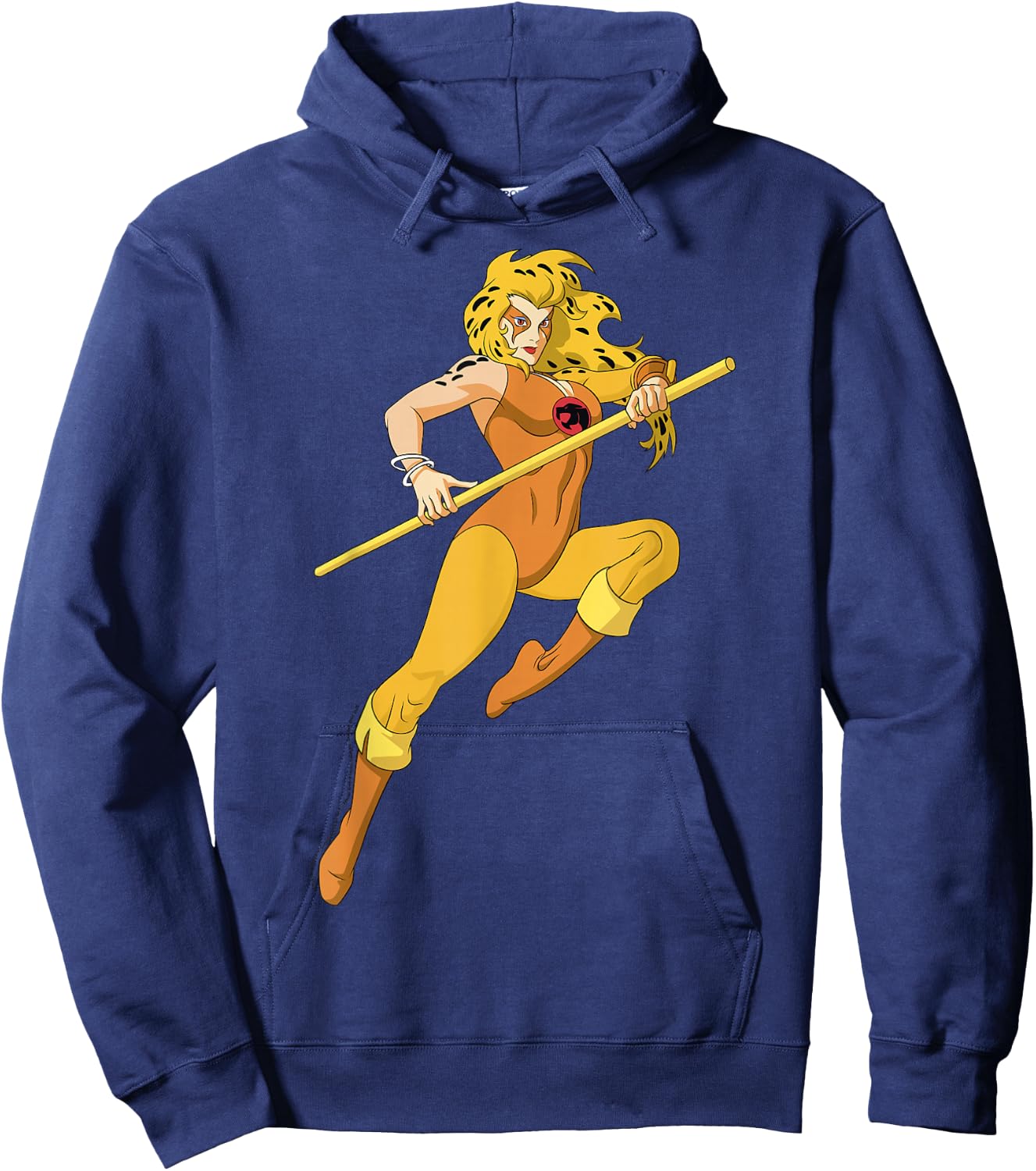Thundercats Cheetara Portrait Small Hoodie - Hoodie | Navy