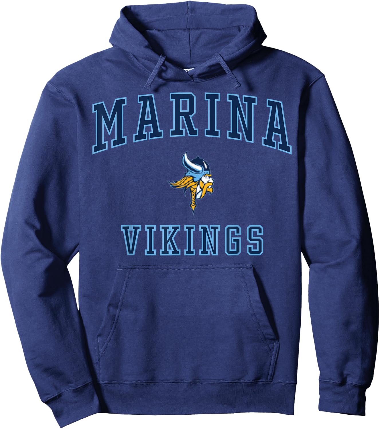 Marina High School Vikings C1 Hoodie - Hoodie | Navy