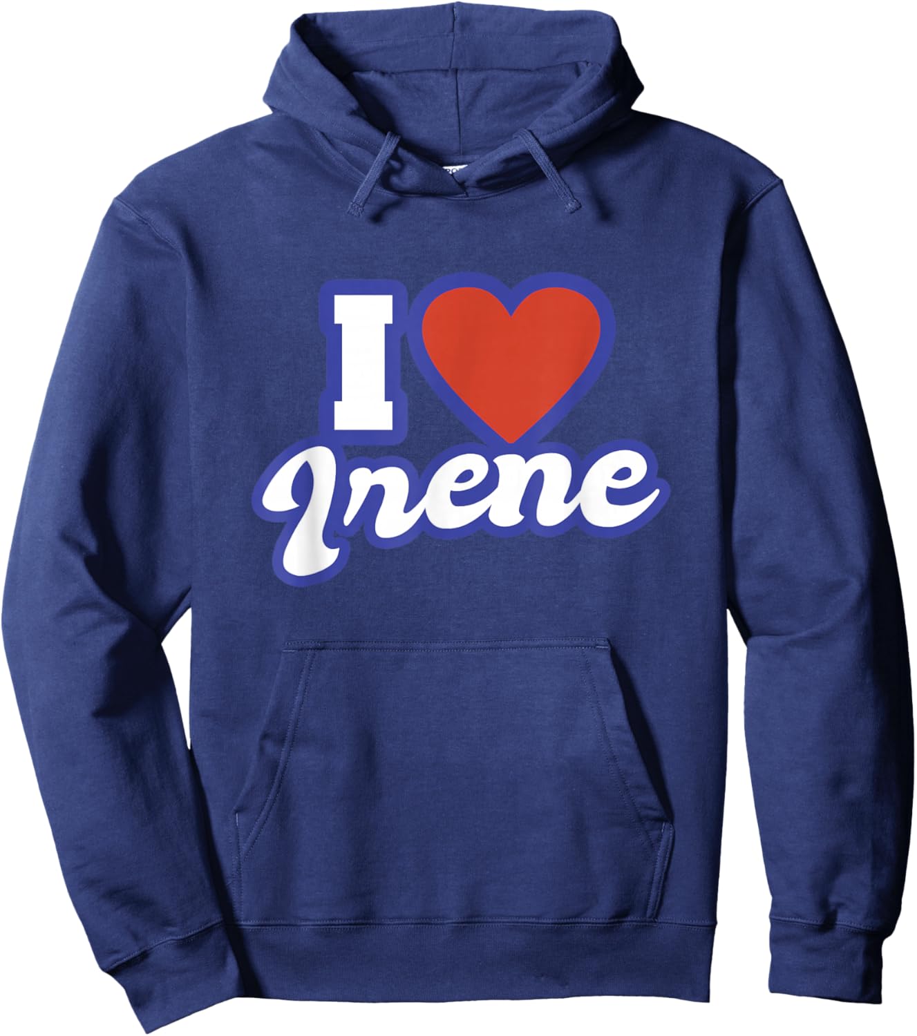I Love Irene Hoodie - Hoodie | Navy