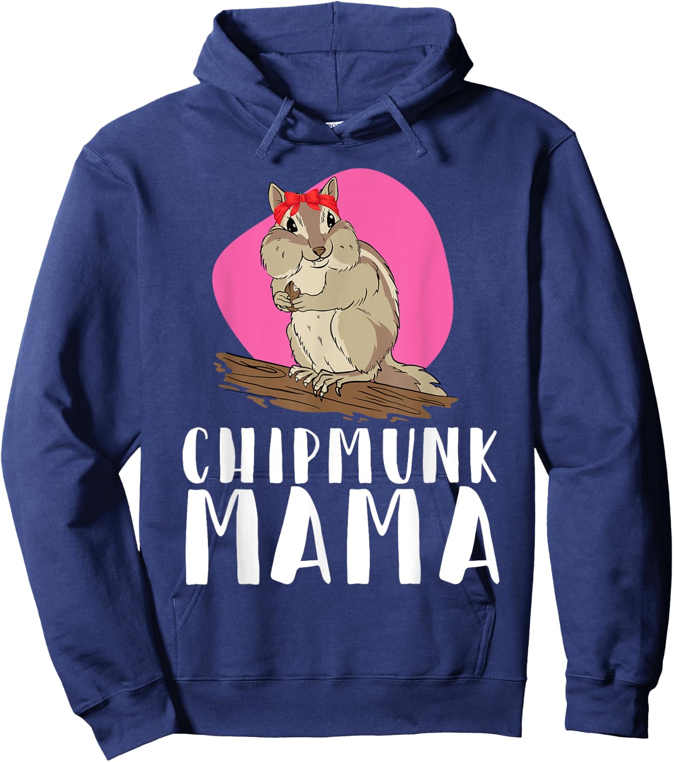 Chipmunk Mama Pet Chipmunk Hoodie - Hoodie | Navy