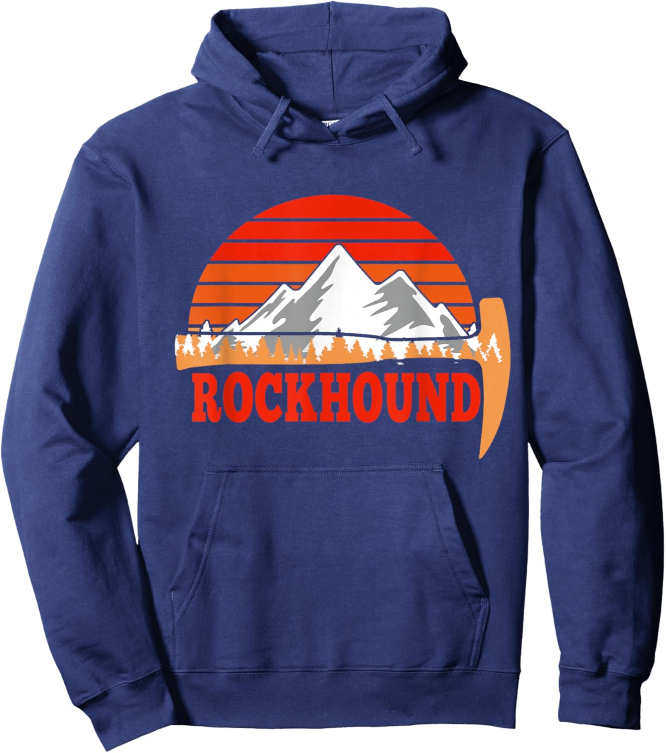Rock Geology We love Rocks, Love being a Rockhound Hoodie - Hoodie | Navy