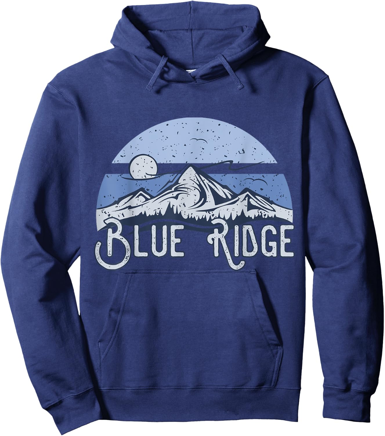 Blue Ridge for Hikers & Fans of the Parkway Mountains Hoodie - Hoodie | Navy