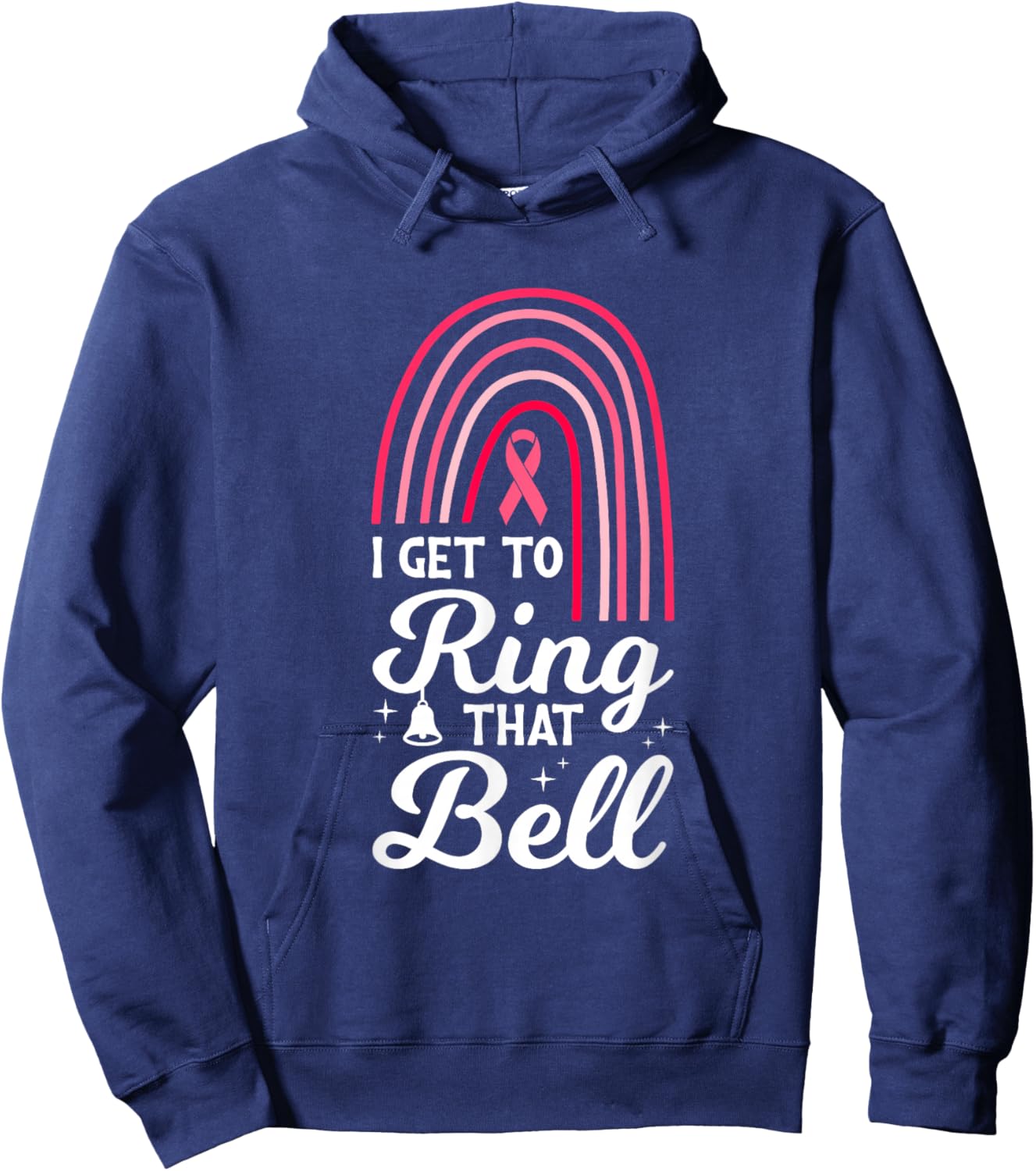 Ring That Bell Last Day Of Chemo Survivor End Of Chemo Hoodie - Hoodie | Navy