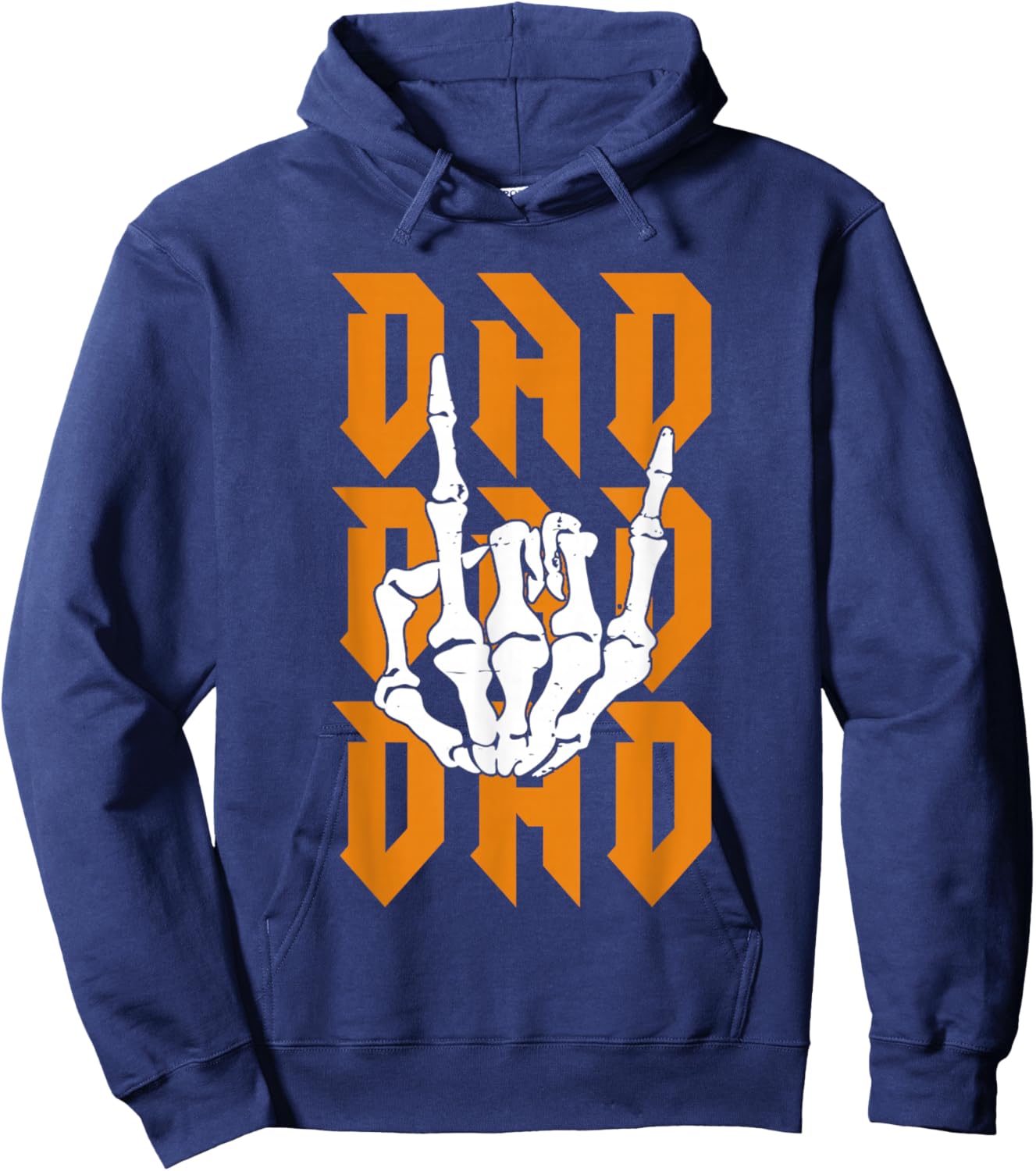 Bad Two Dad To The Bone Birthday 2 Years Old Funny Hoodie - Hoodie | Navy