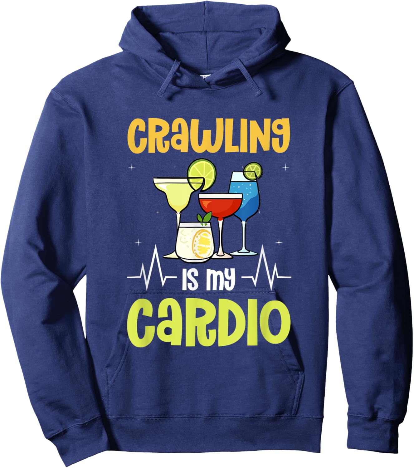 Irish Pub Crawl Bar Crawl Alcohol Hoodie - Hoodie | Navy
