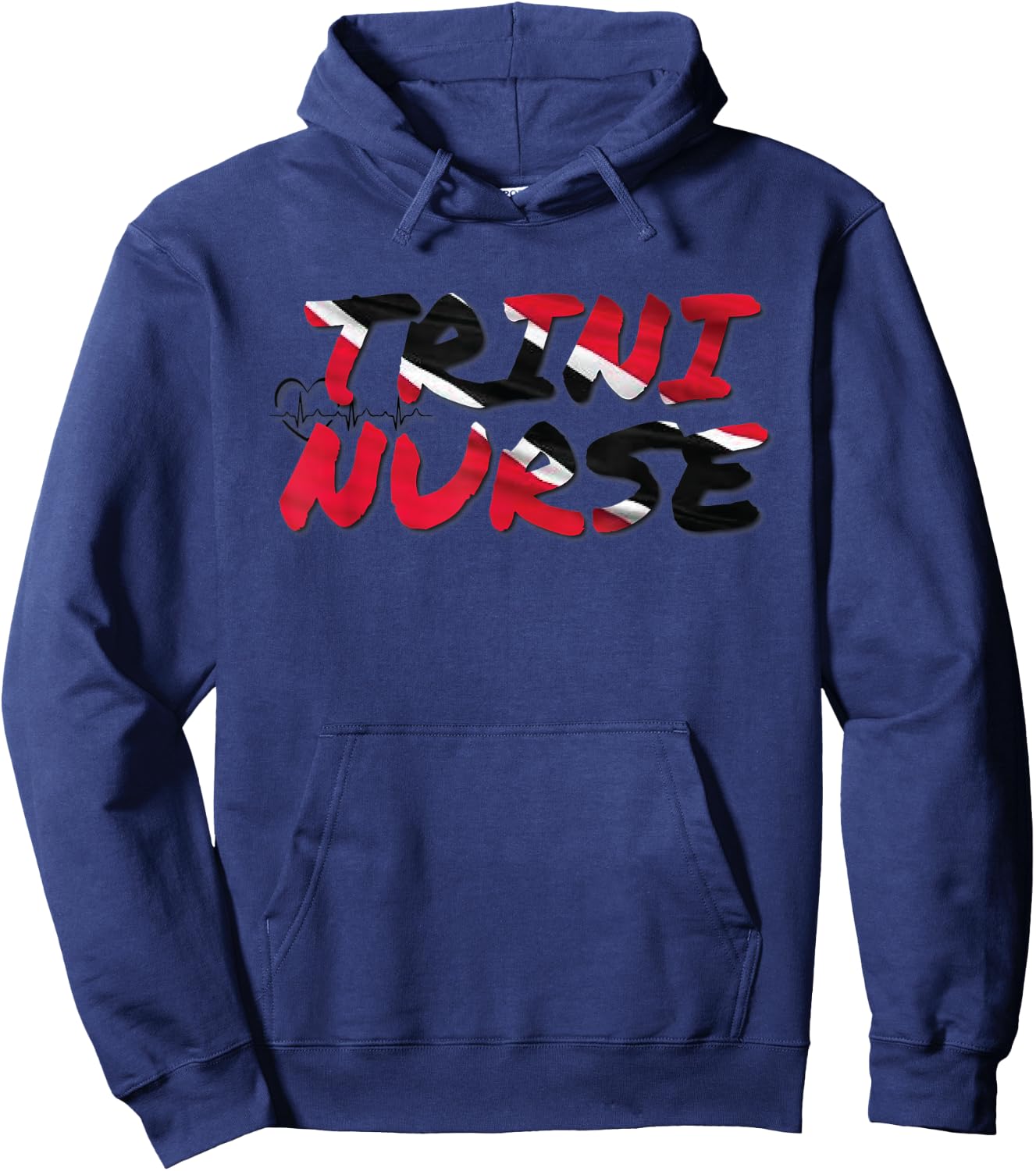 Trinidad and Tobago Trini Nurse RN Hoodie - Hoodie | Navy