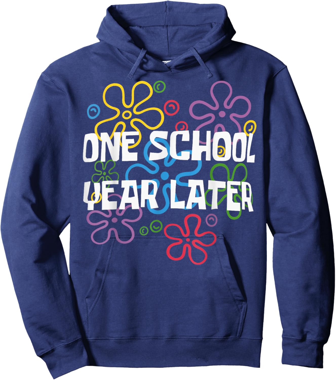 One School Year Later Summer Last Day of School Teacher Kids Hoodie - Hoodie | Navy