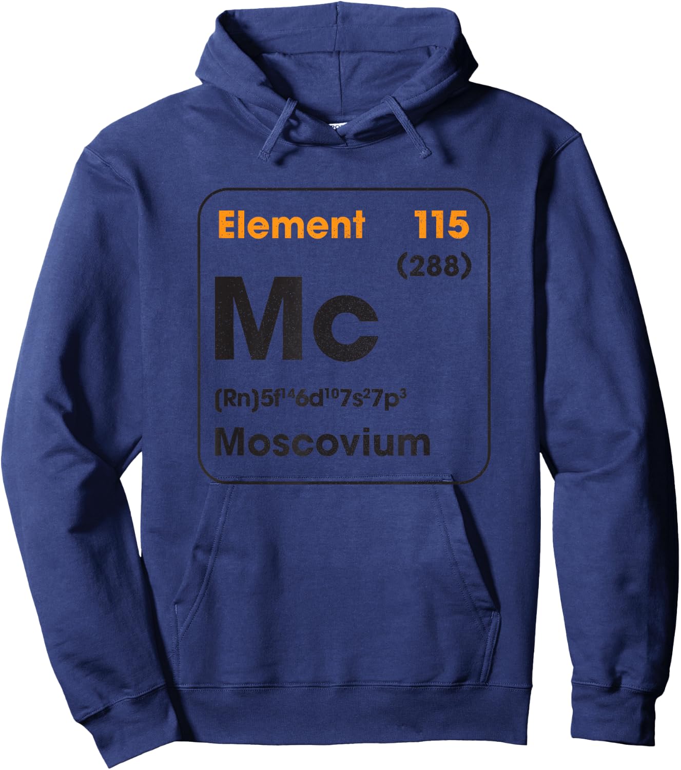 Element 115 - Moscovium Mc Hoodie - Hoodie | Navy