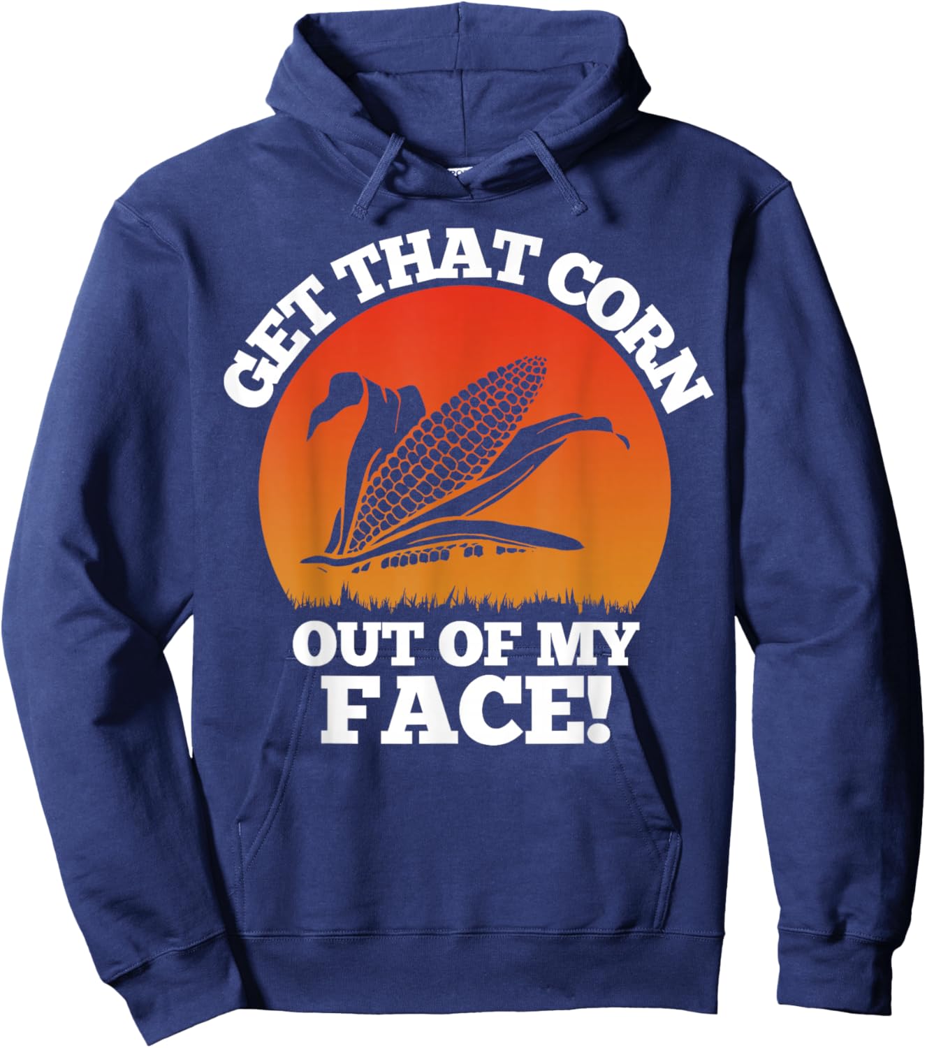 Nacho Funny Lucha Libre Wrestling Get That Corn Hoodie - Hoodie | Navy