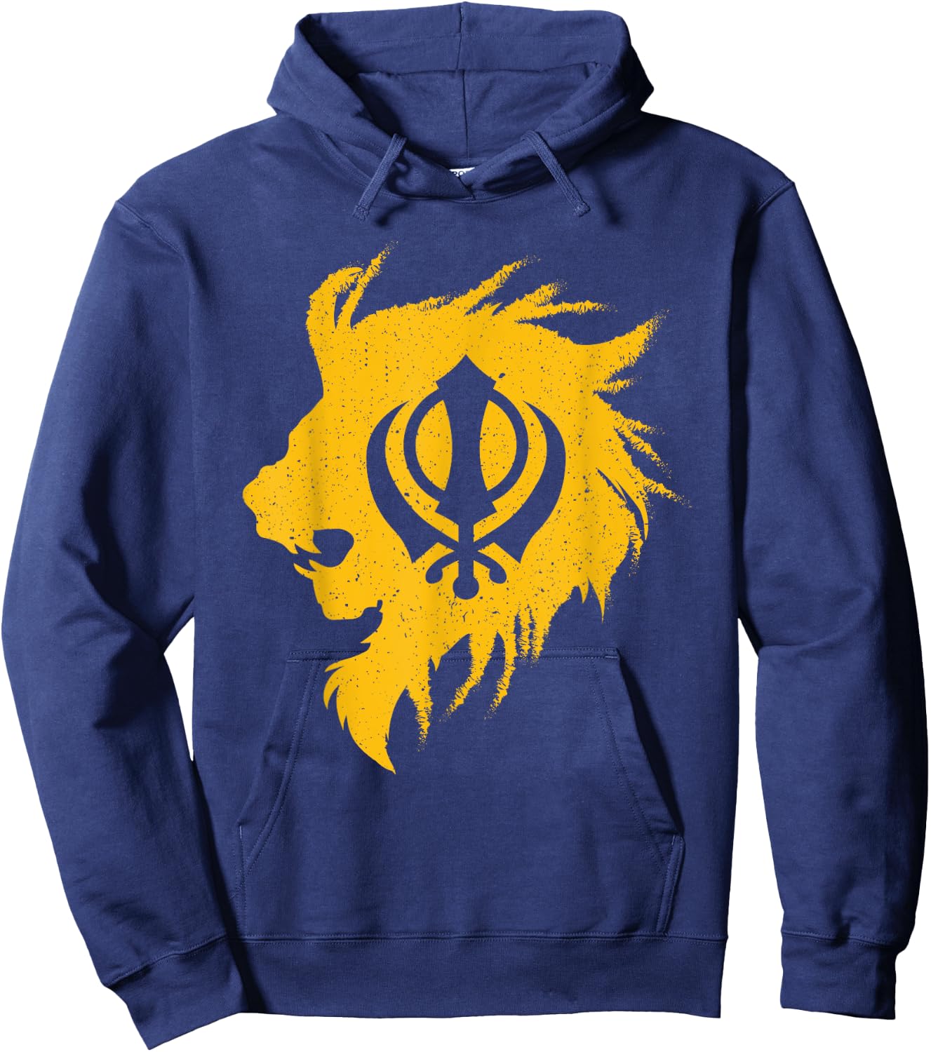 Khanda lion kaur - punjabi - sikhism sikh gift Hoodie - Hoodie | Navy
