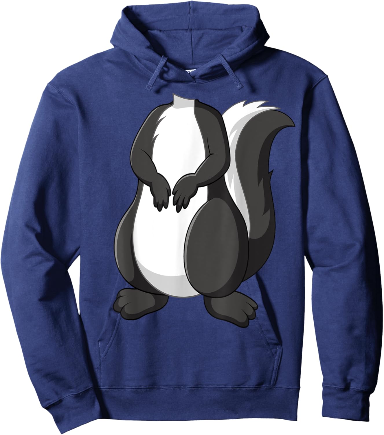 Skunk Shirt Adult Kids Men Women Skunk Costume Hoodie - Hoodie | Navy