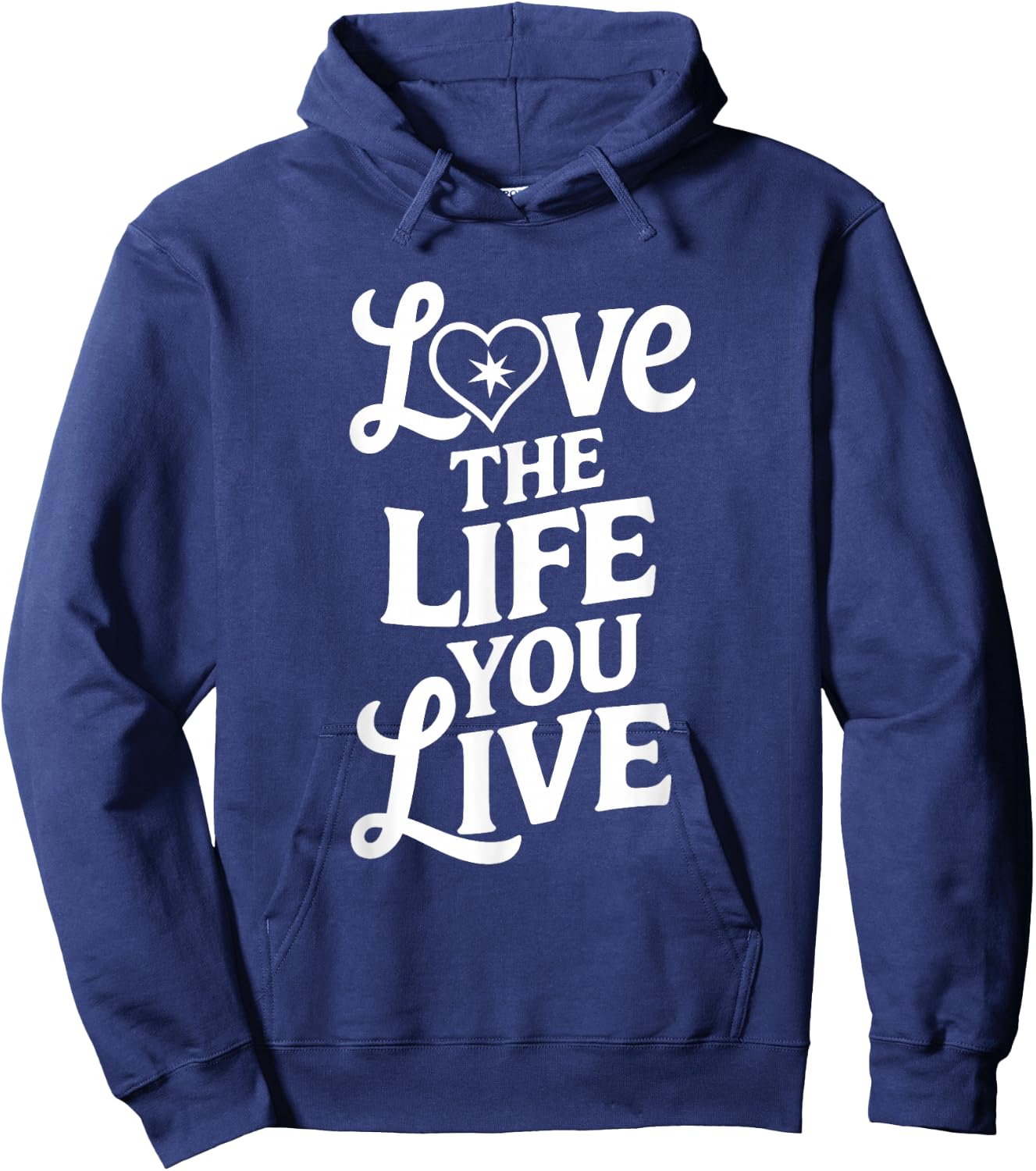 Love Women Life You Live Motivational Men Kids Hoodie - Hoodie | Navy