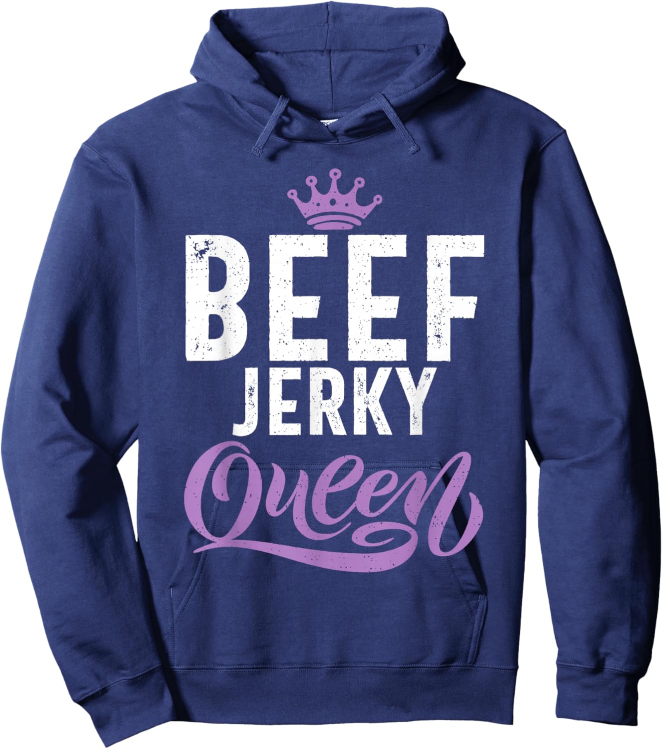 Beef Jerky Queen Hoodie - Hoodie | Navy