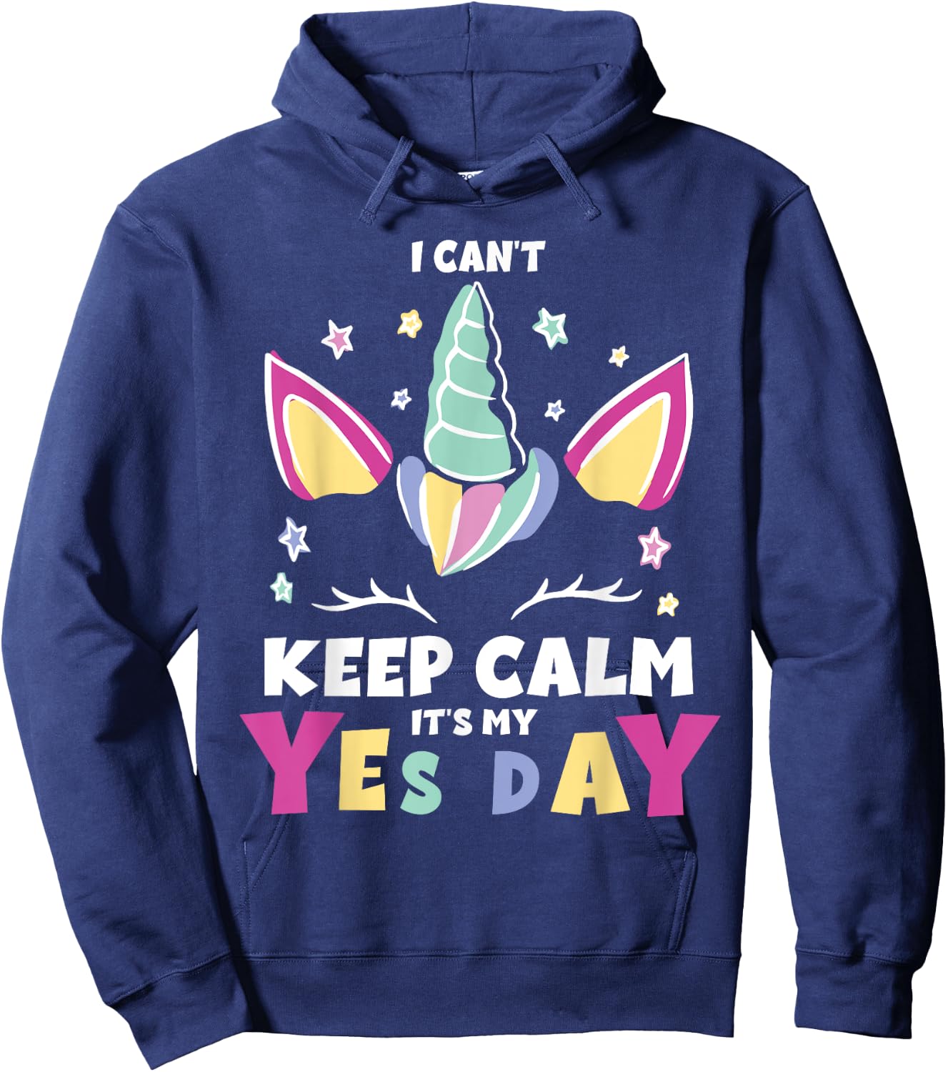 Yes-Day for daddys little Yes Day Kids Hoodie - Hoodie | Navy