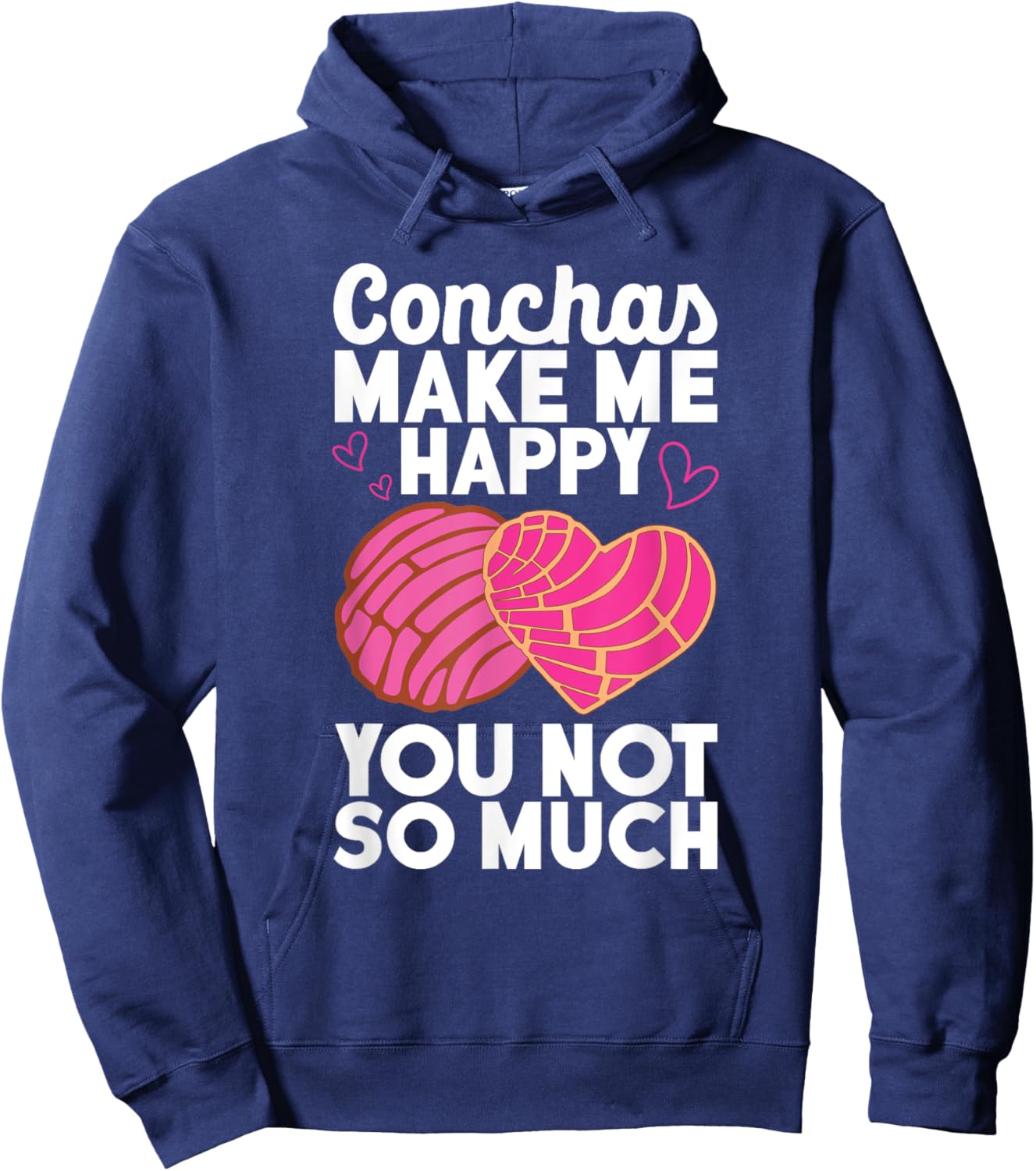 Conchas Pan Dulce Latina Mexican Mujer Concha Pastry Hoodie - Hoodie | Navy