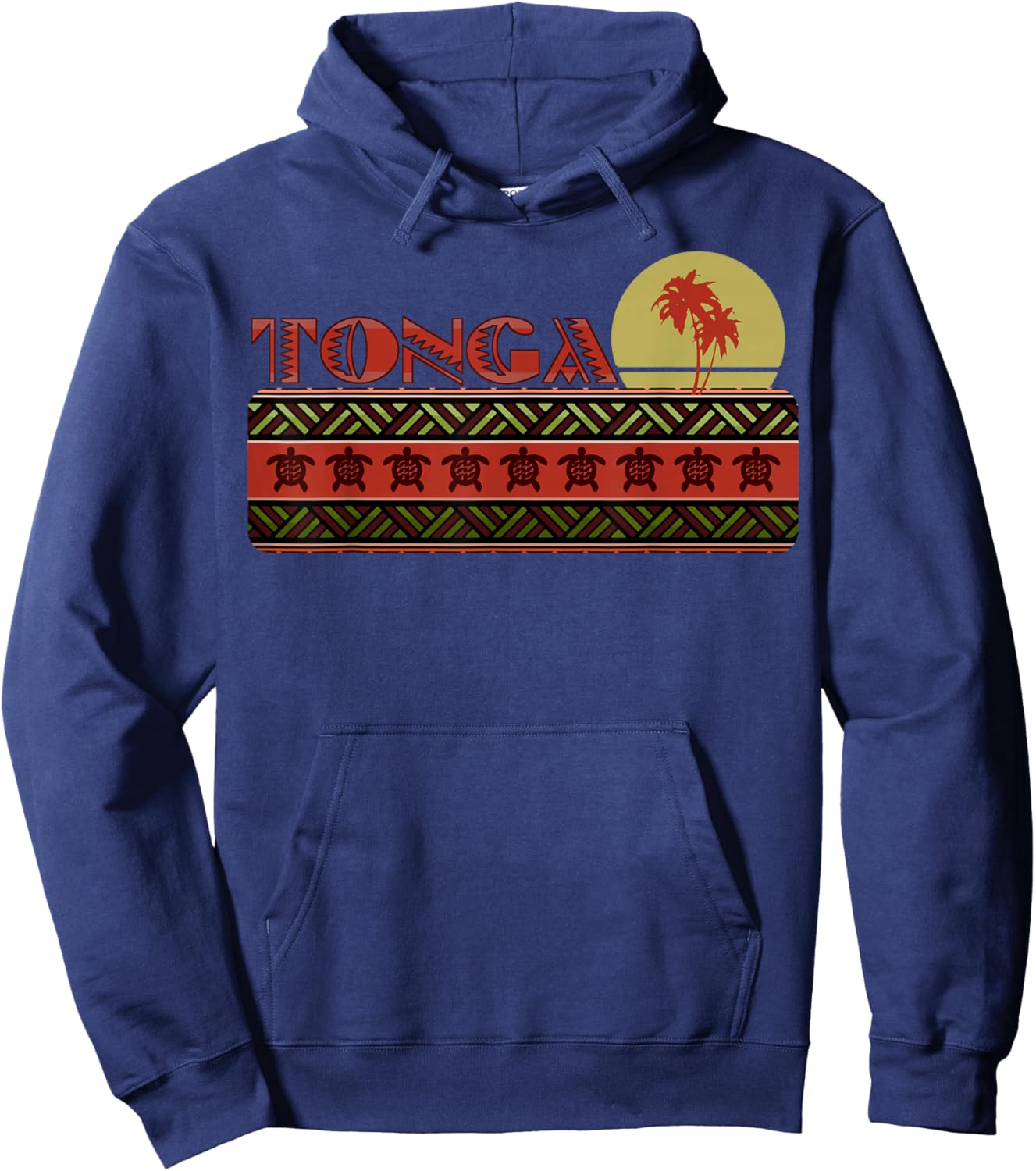 Tonga Tongan Men Women Island Vacation Travel Souvenir Hoodie - Hoodie | Navy