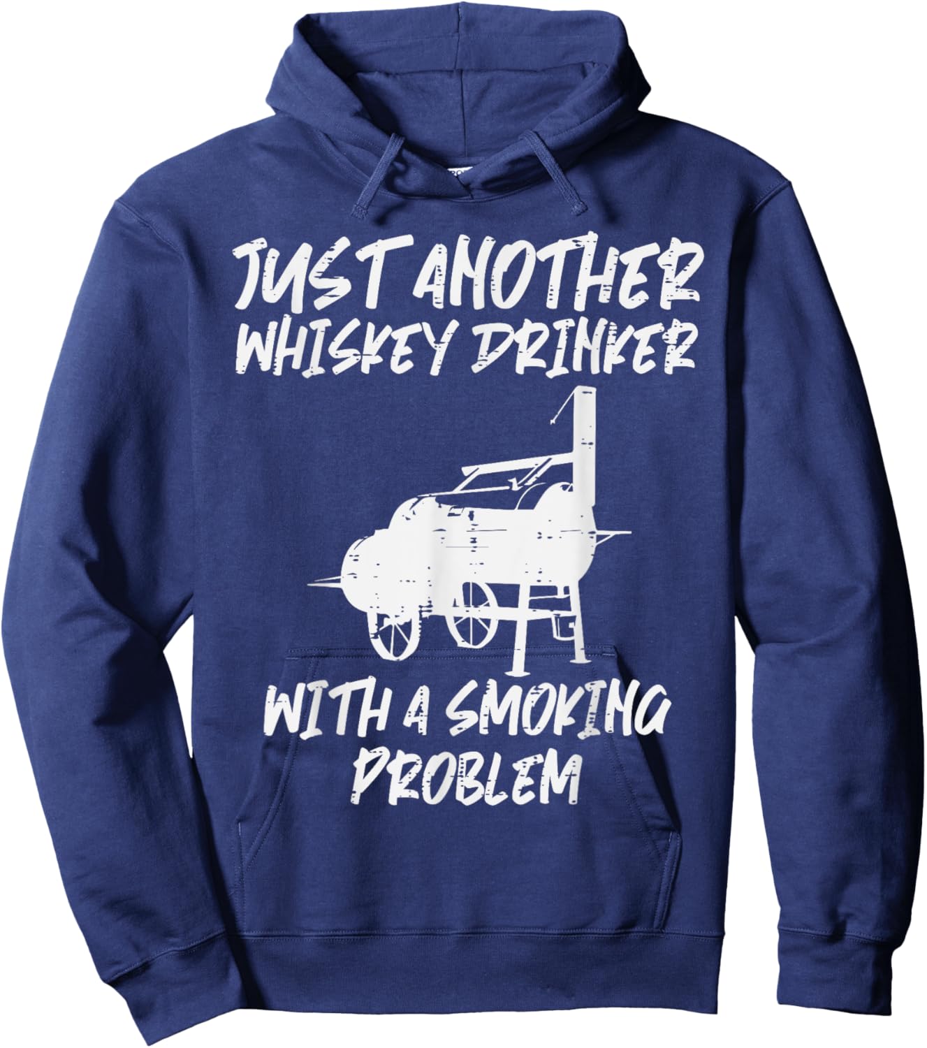 Just Another Bbq Grill Funny Barbecue Meat Grilling Dad Men Hoodie - Hoodie | Navy