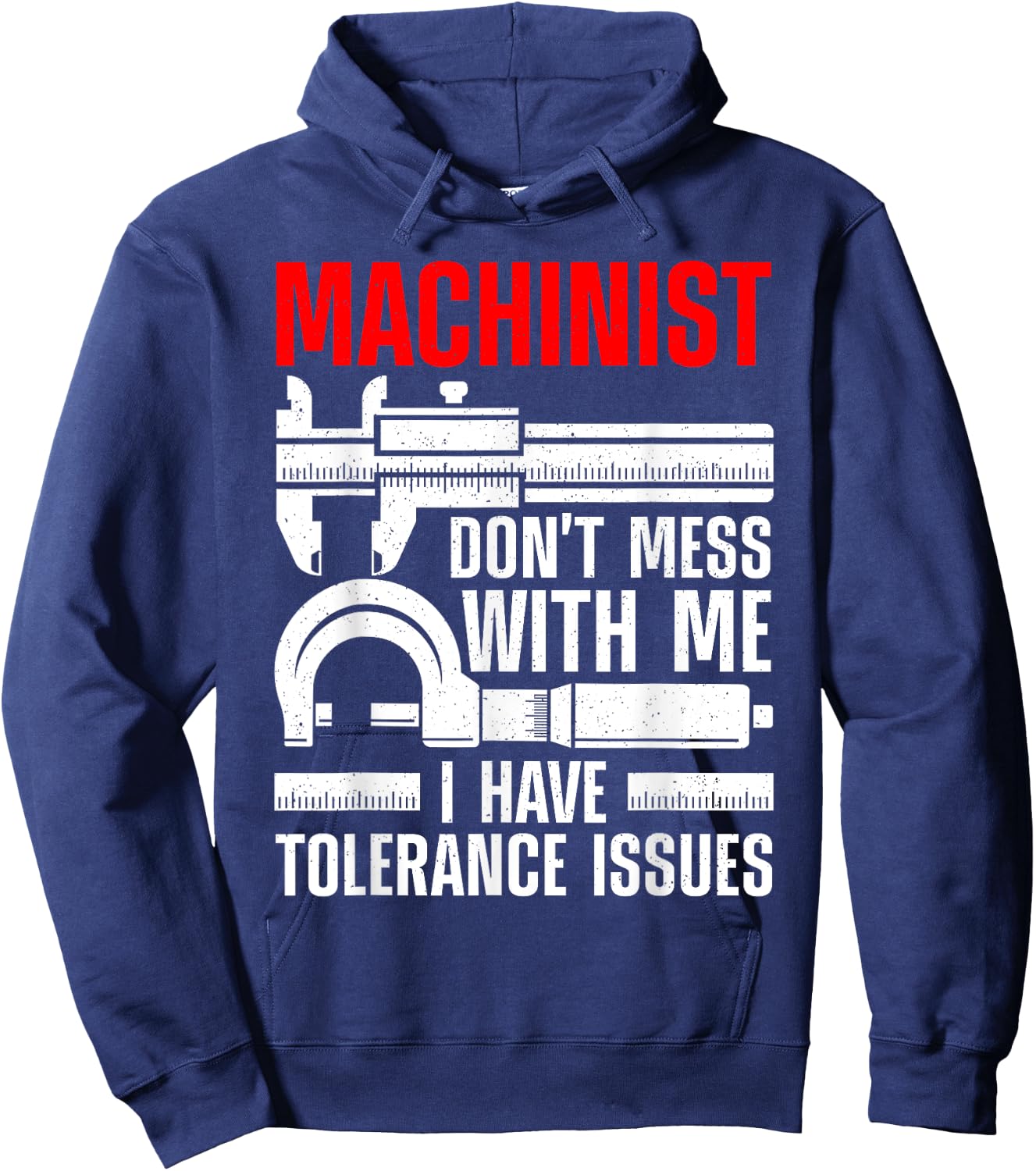 Funny Machinist Art Women Machine Operator Machinist Hoodie - Hoodie | Navy