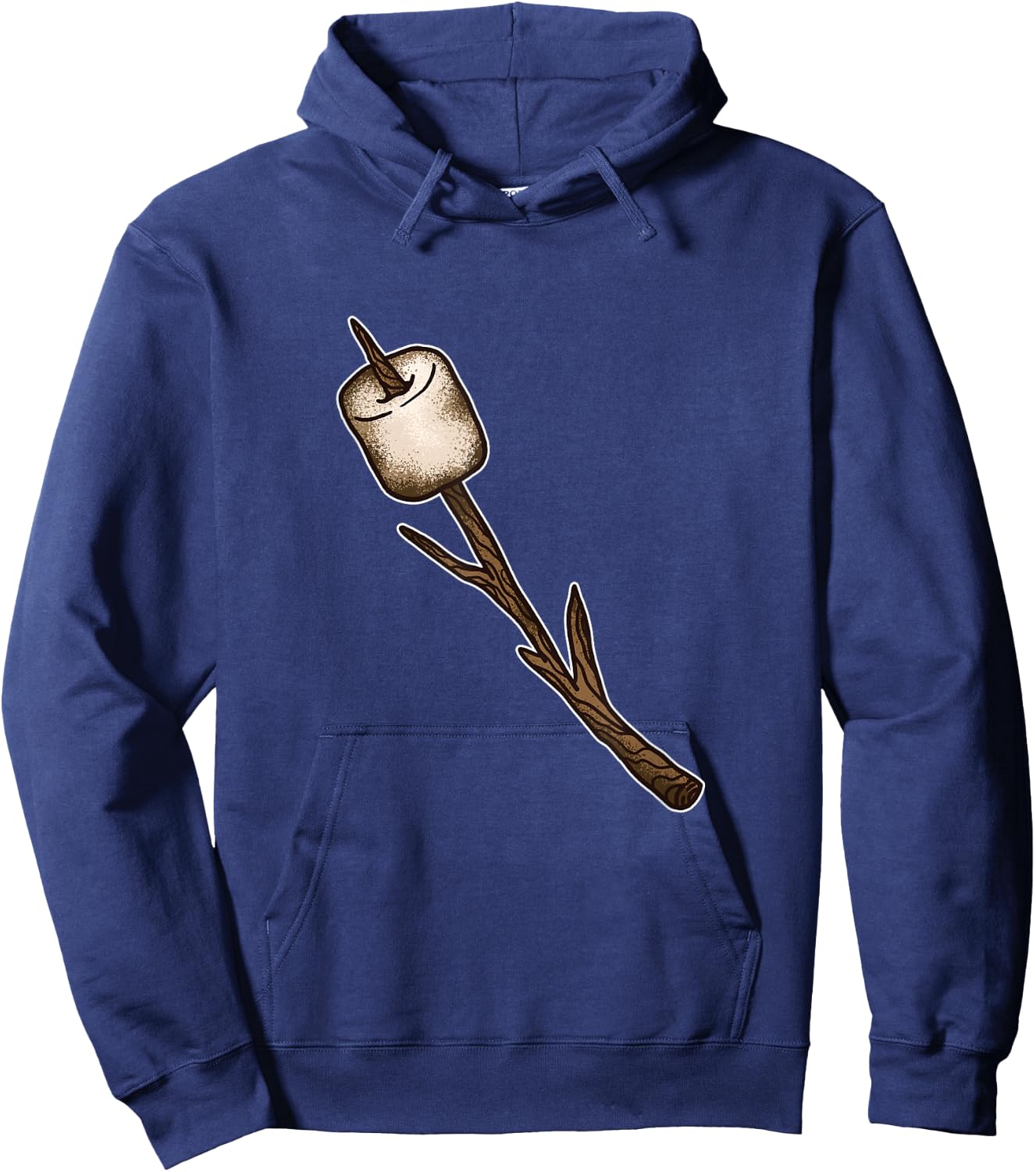 Marshmallow Stick Gift Hoodie - Hoodie | Navy