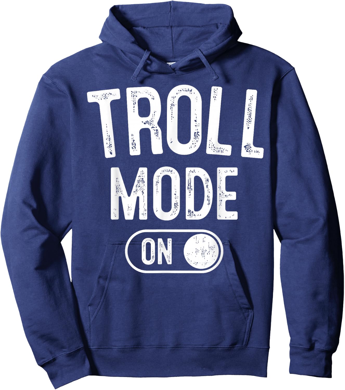 Troll Mode On Costume Funny Folklore Gift Dragons Fantasy Lo Hoodie - Hoodie | Navy