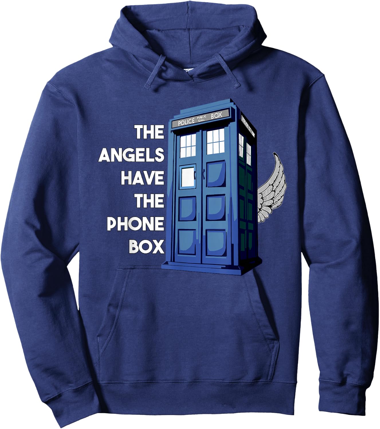 The Angels Have The Phone Box Hoodie - Hoodie | Navy