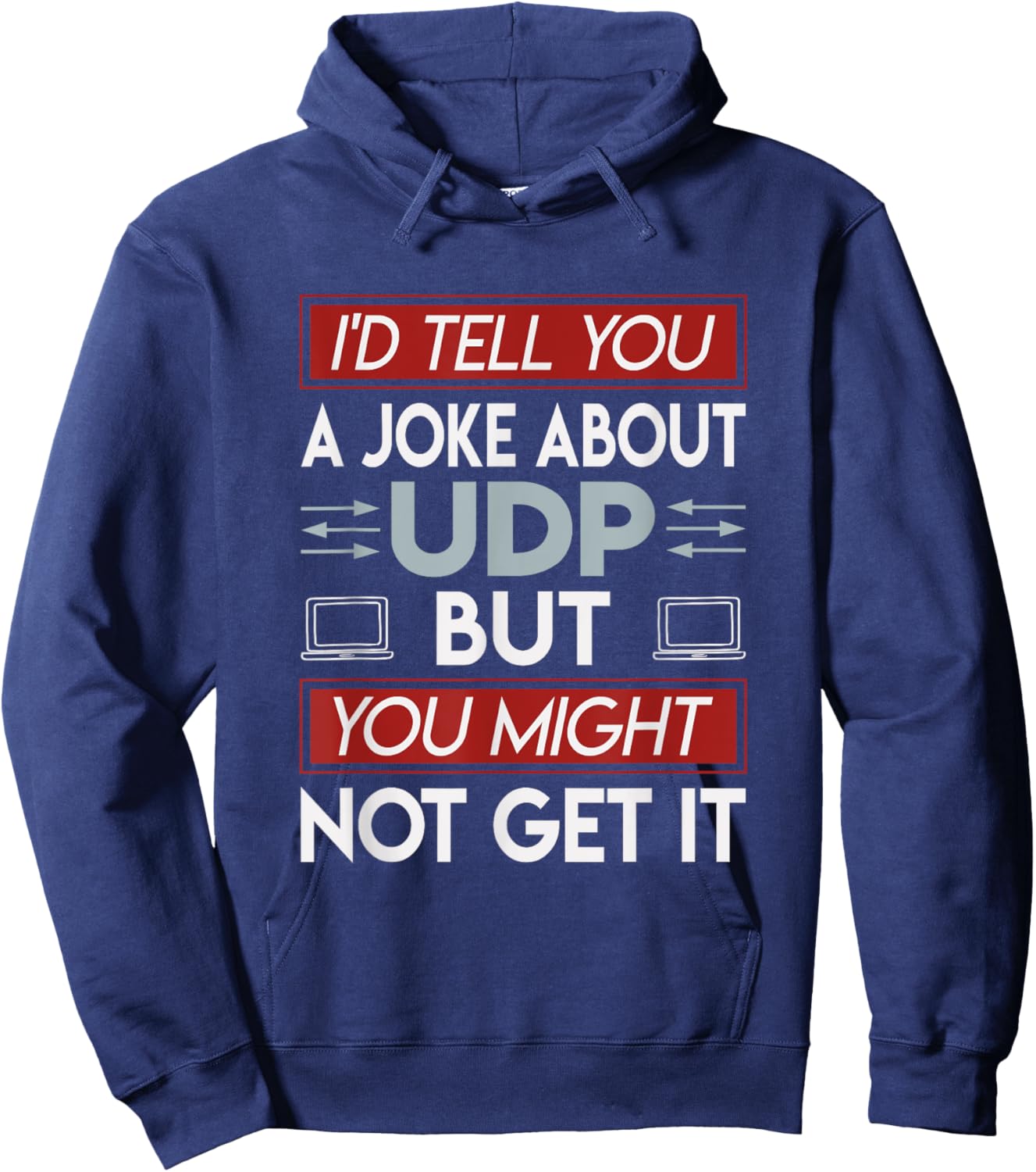 Network technician administrator expert for computer science Hoodie - Hoodie | Navy