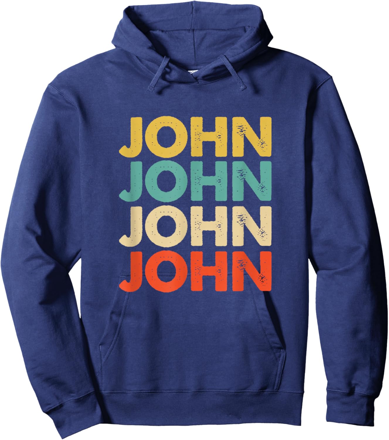 John Name Hoodie - Hoodie | Navy