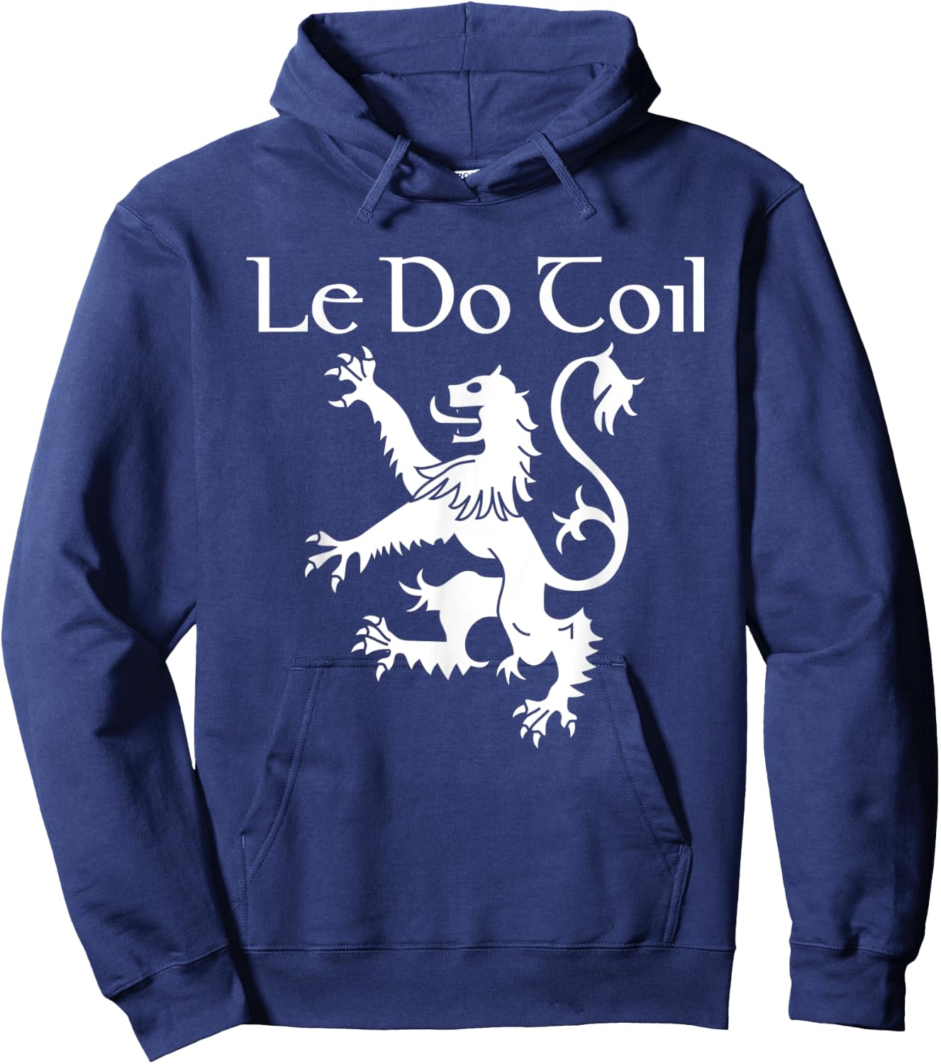 Beer Please In Scots Gaelic Shirt Funny Scottish Souvenir Hoodie - Hoodie | Navy