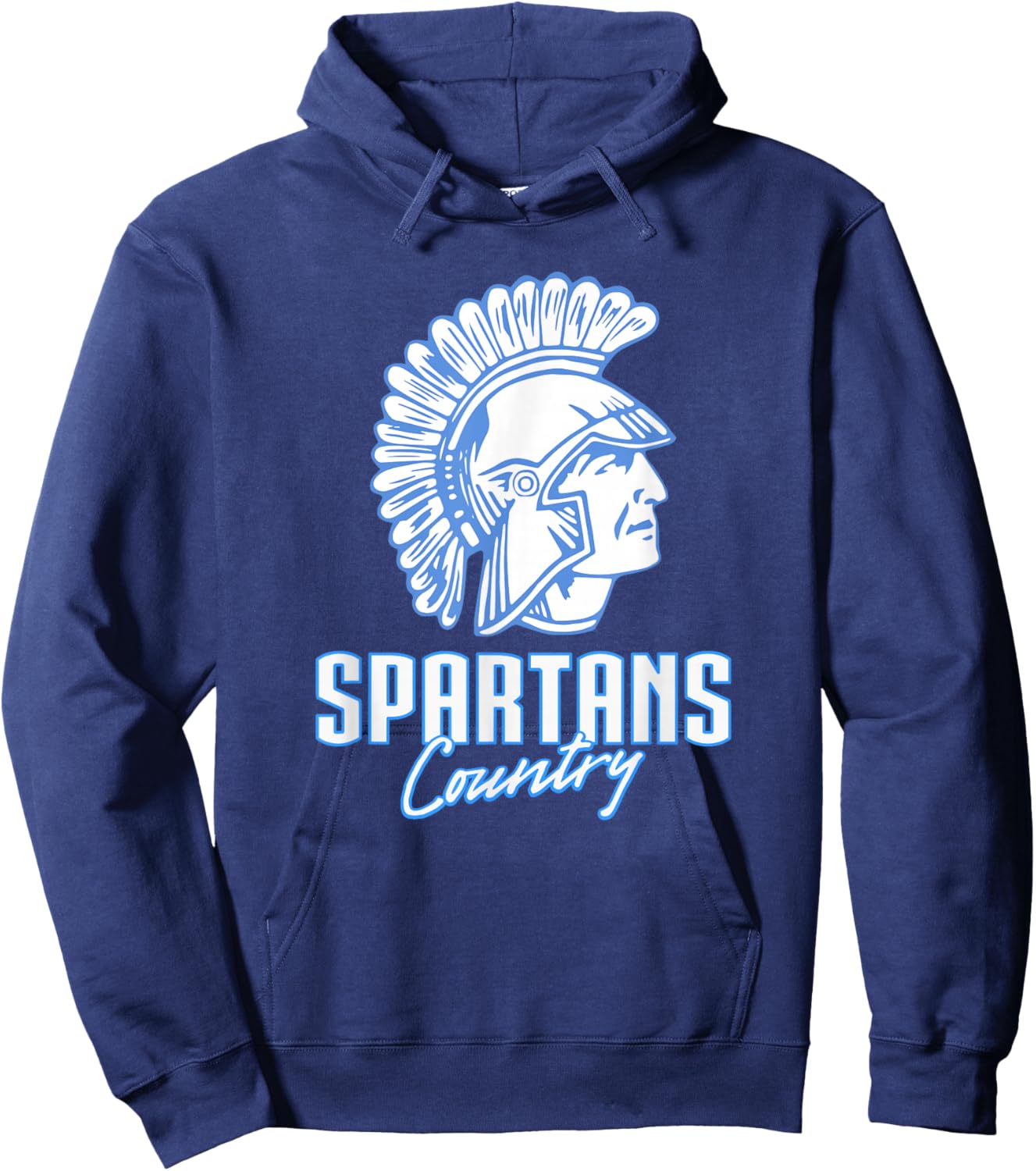 Lake Forest Spartans Logo Country HS Hoodie - Hoodie | Navy