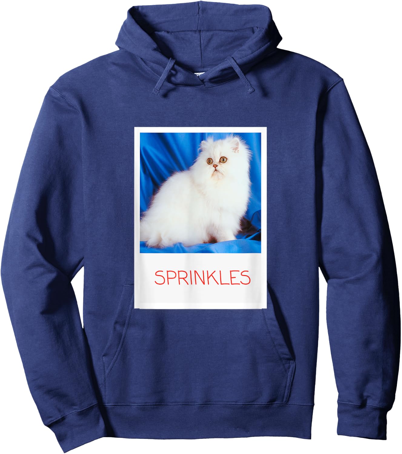 Sprinkles The Cat Angela Fun Run Women Girls Kids Hoodie - Hoodie | Navy