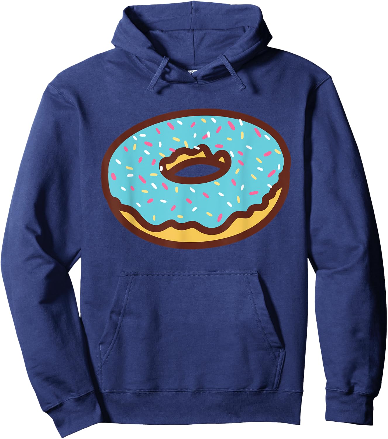 Funny Donut Lover Doughnut Men Women Kids Toddler Gift Hoodie - Hoodie | Navy