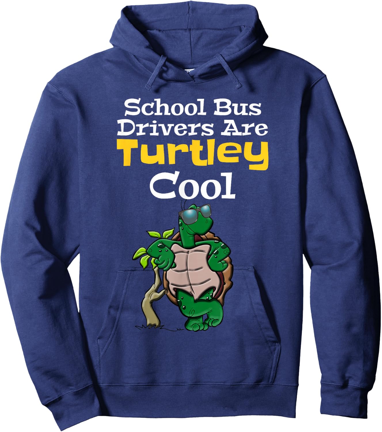 School Bus Drivers Gifts School Employee Shirts Turtle Lover Hoodie - Hoodie | Navy