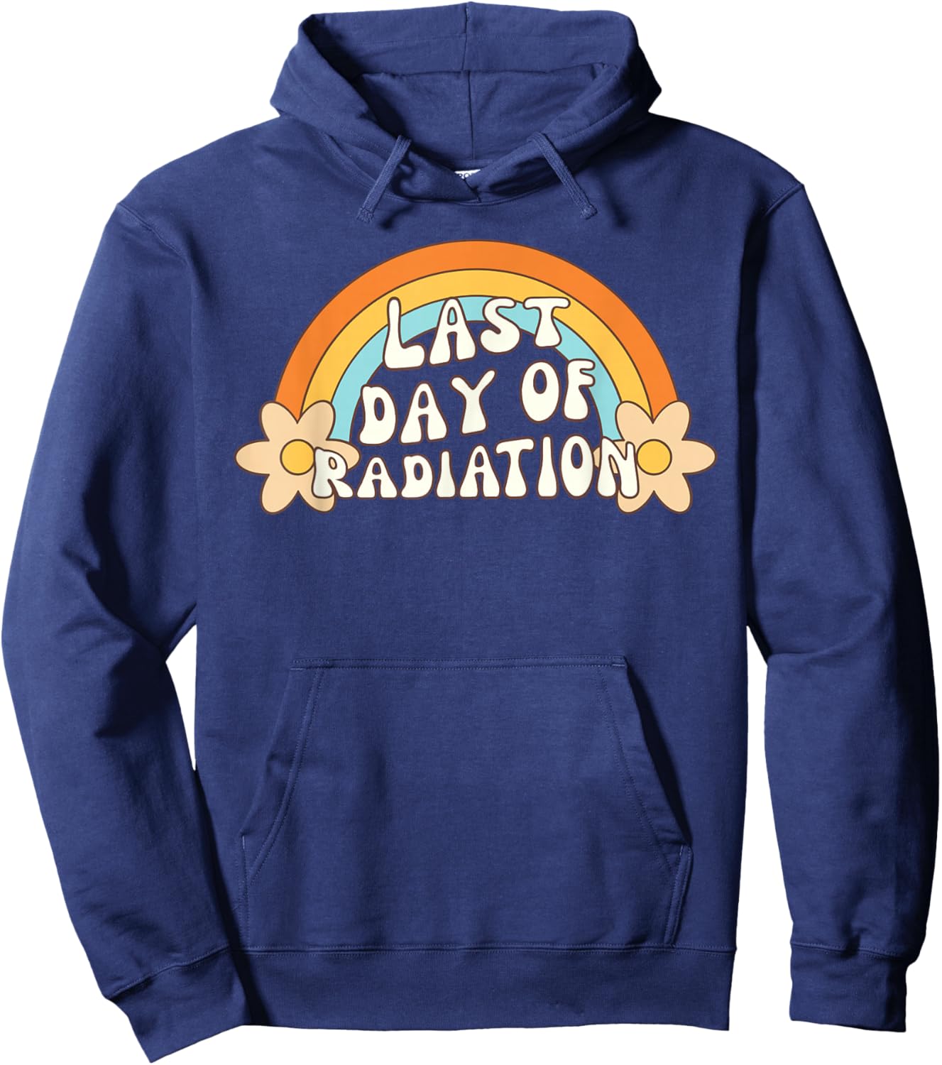 Last Day of Radiation Survived Retro Hoodie - Hoodie | Navy
