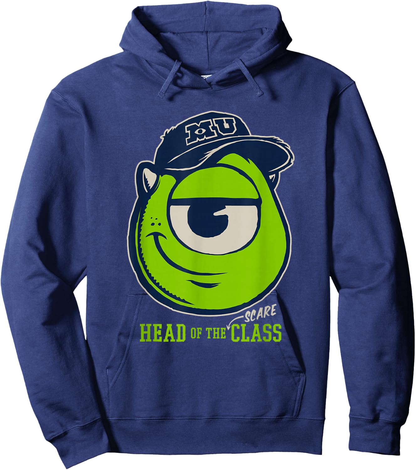 Disney PIXAR Monsters University Mike Head of Hoodie - Hoodie | Navy
