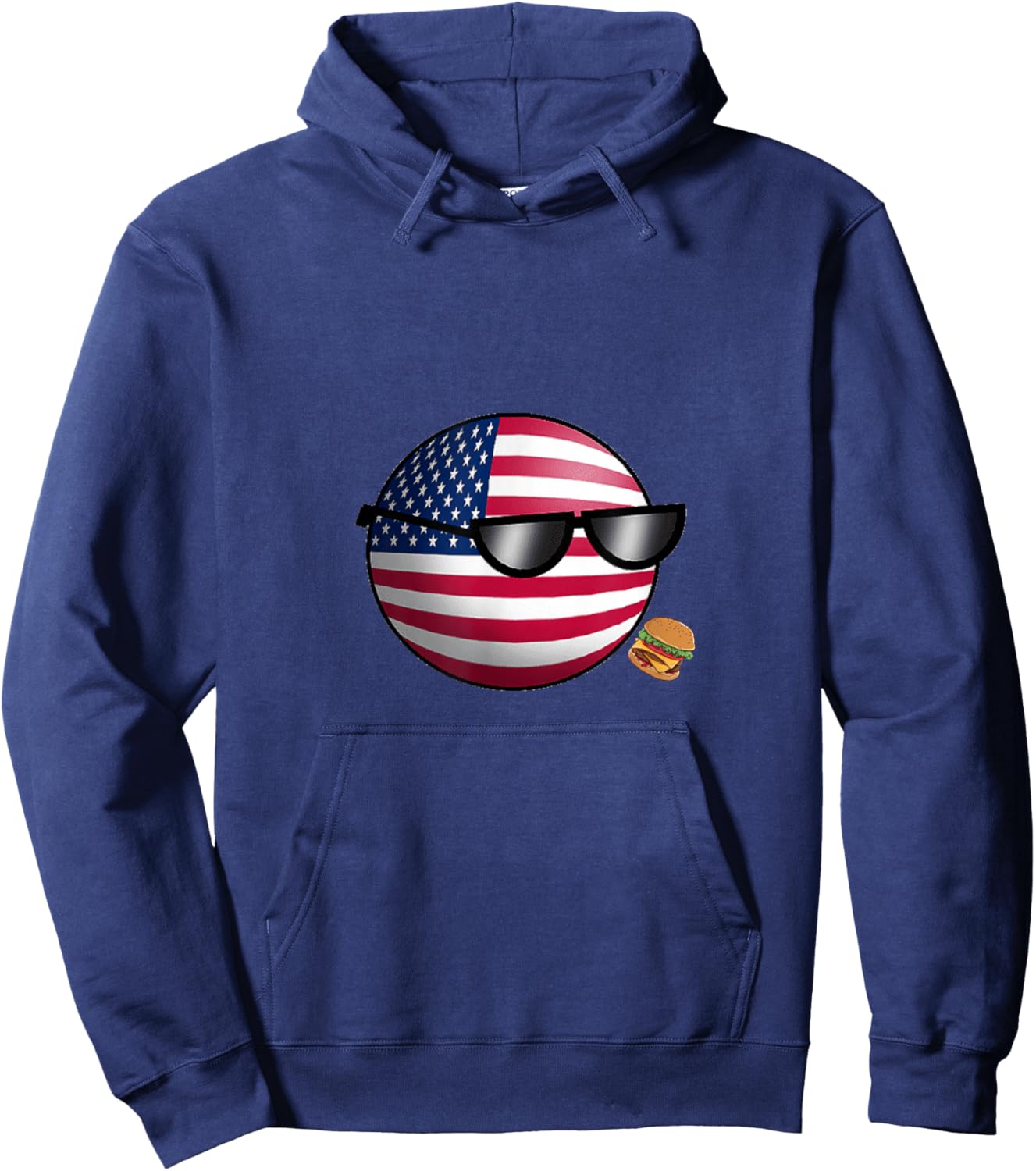 Countryballs USA United States Hoodie - Hoodie | Navy