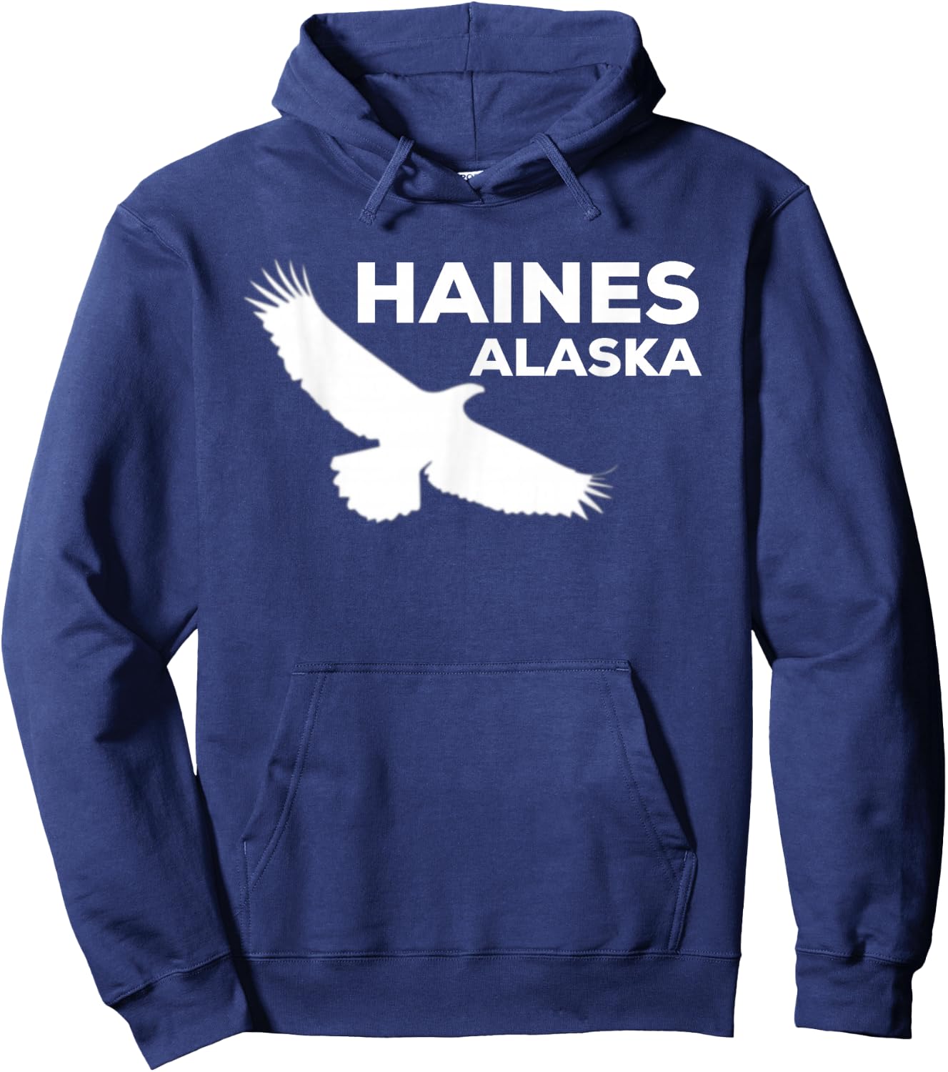 Haines Alaska Eagle Hoodie - Hoodie | Navy