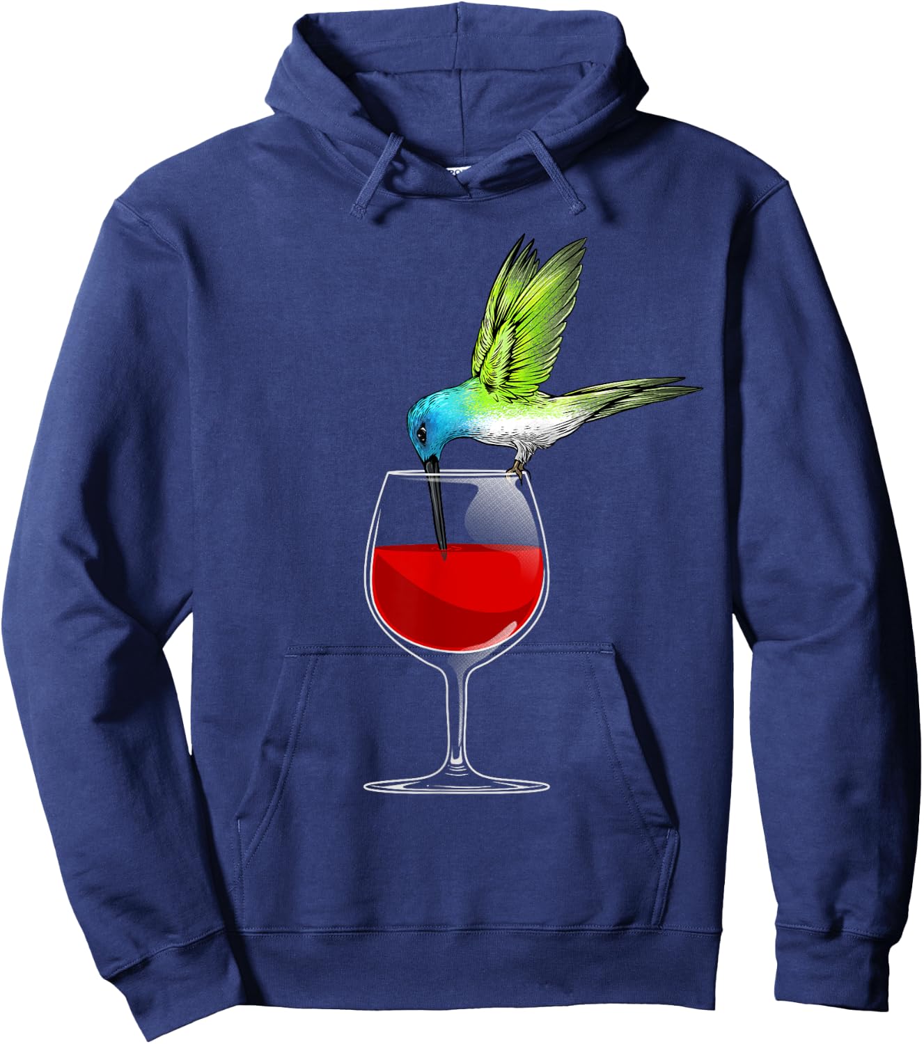 Cute Hummingbird Design Women Kids Hummingbird Lover Hoodie - Hoodie | Navy