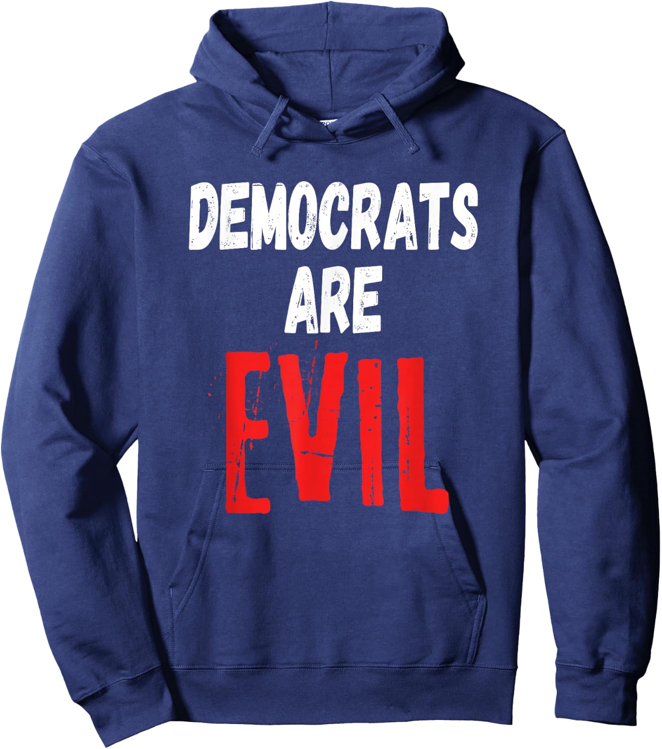 Democrats Are Evil, Impeach Nancy Pelosi, Anti Adam Schiff Hoodie - Hoodie | Navy