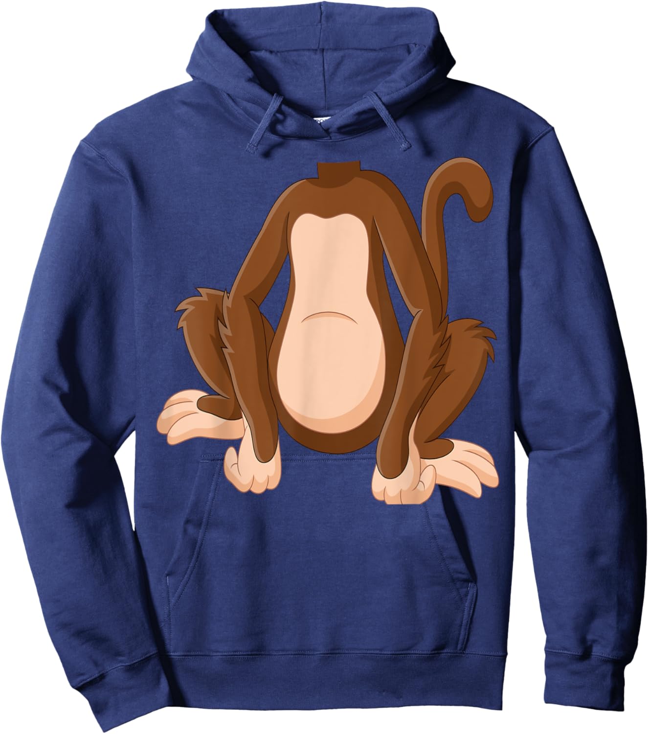 Monkey Shirt Adult Kids Men Women Monkey Costume Hoodie - Hoodie | Navy