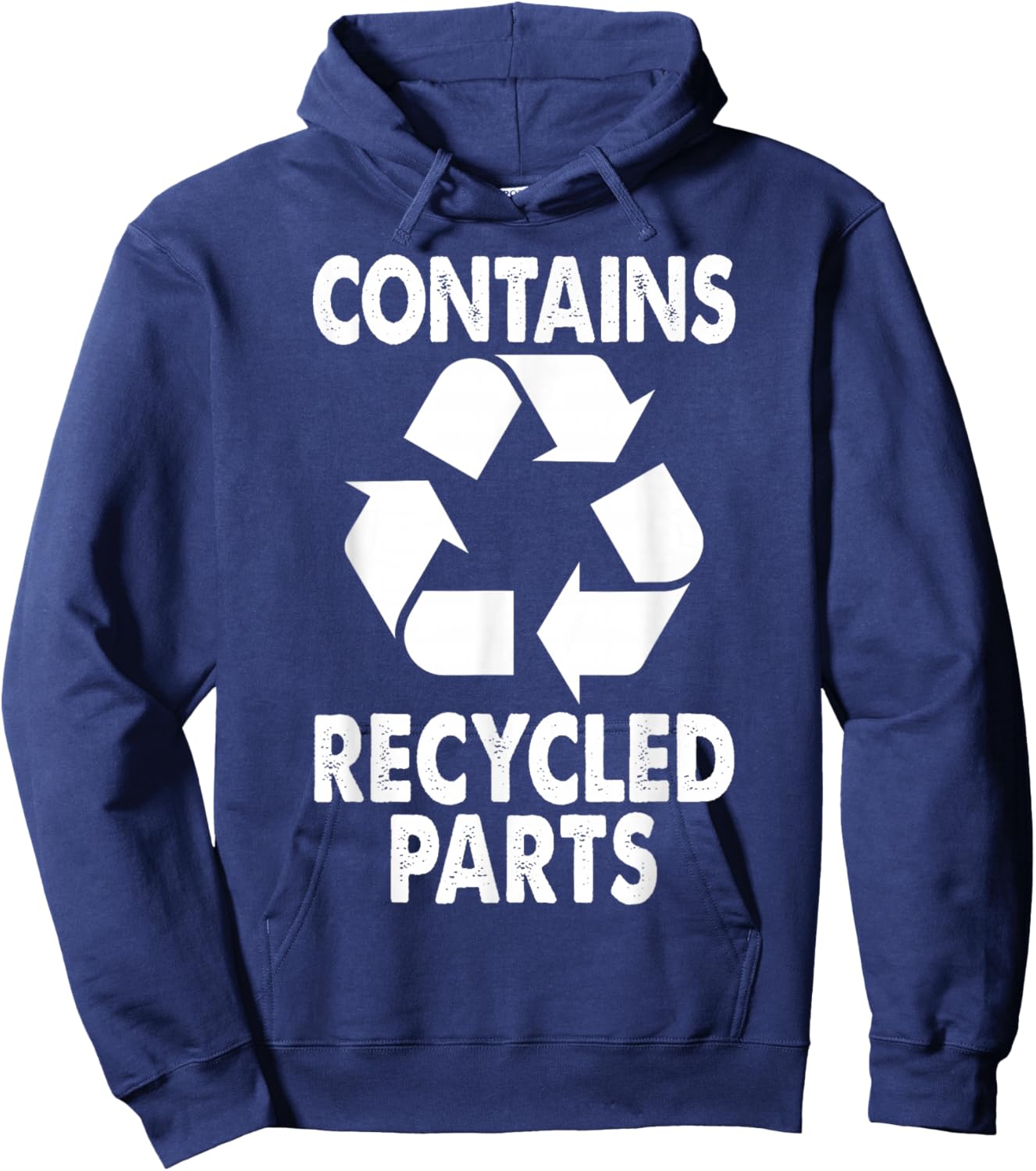 Organ Transplant Contains Recycled Parts Hoodie - Hoodie | Navy