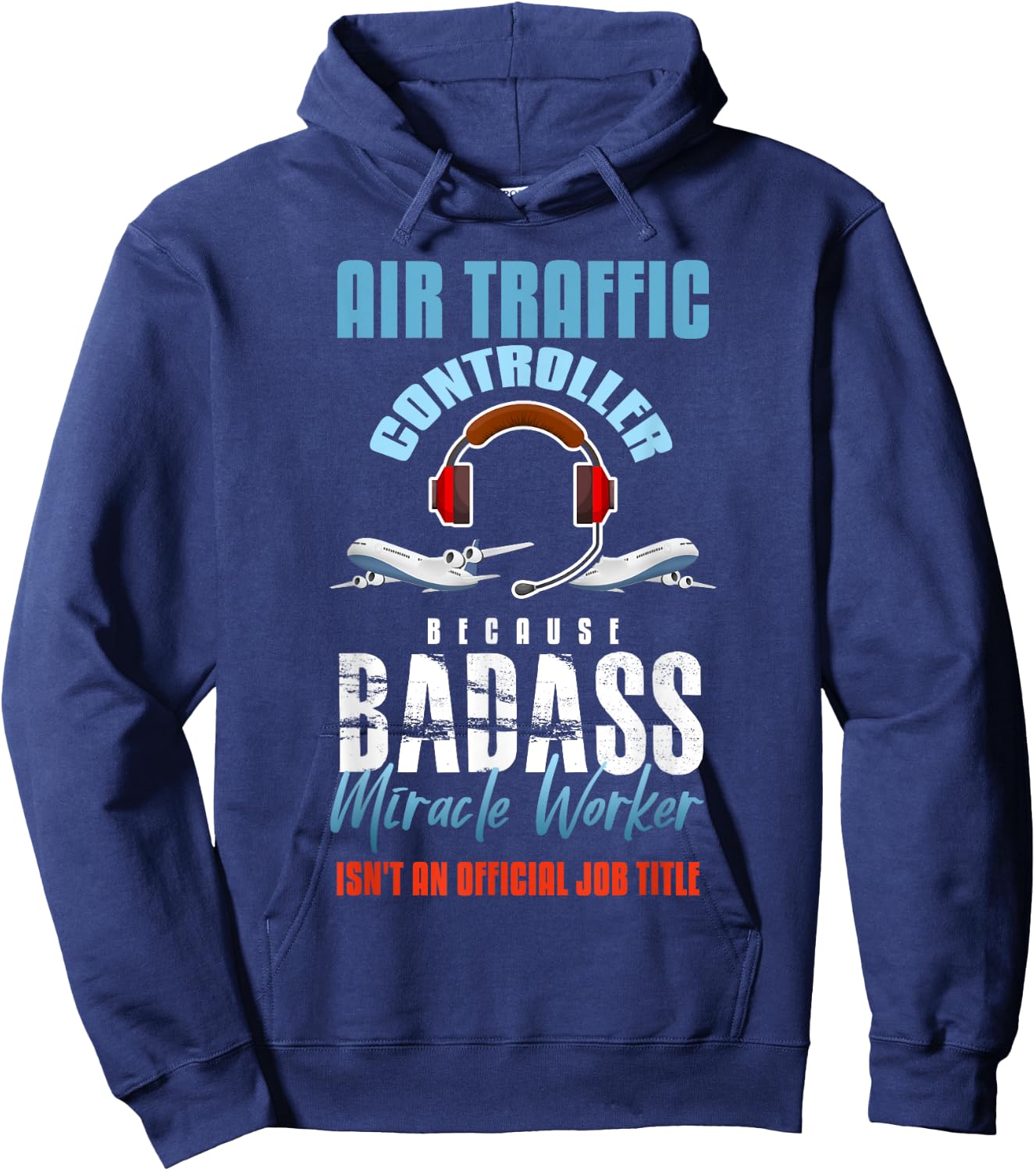 Air Traffic Controller Shirt Controlling Funny ATC Gift Hoodie - Hoodie | Navy
