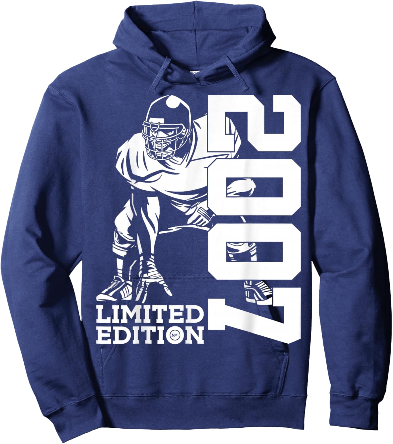 19th BIRTHDAY FOOTBALL LIMITED EDITION 2007 Hoodie - Hoodie | Navy